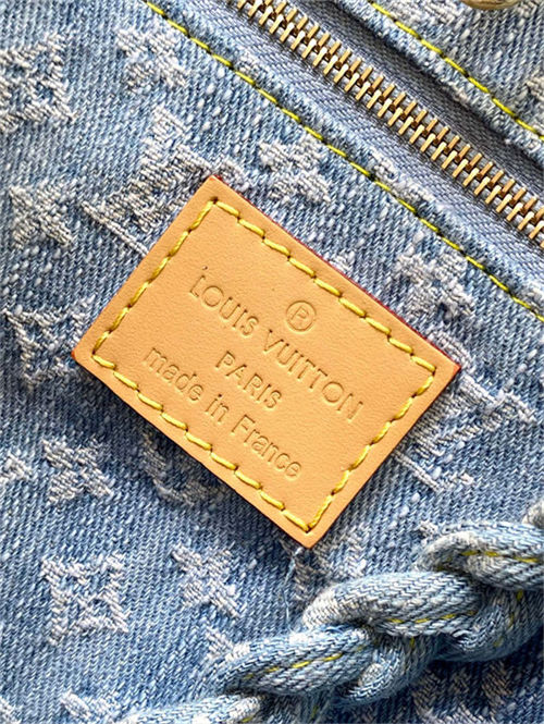 Louis Vuitton Let Go PM Monogram Denim Sky Blue Denim M24897 High
