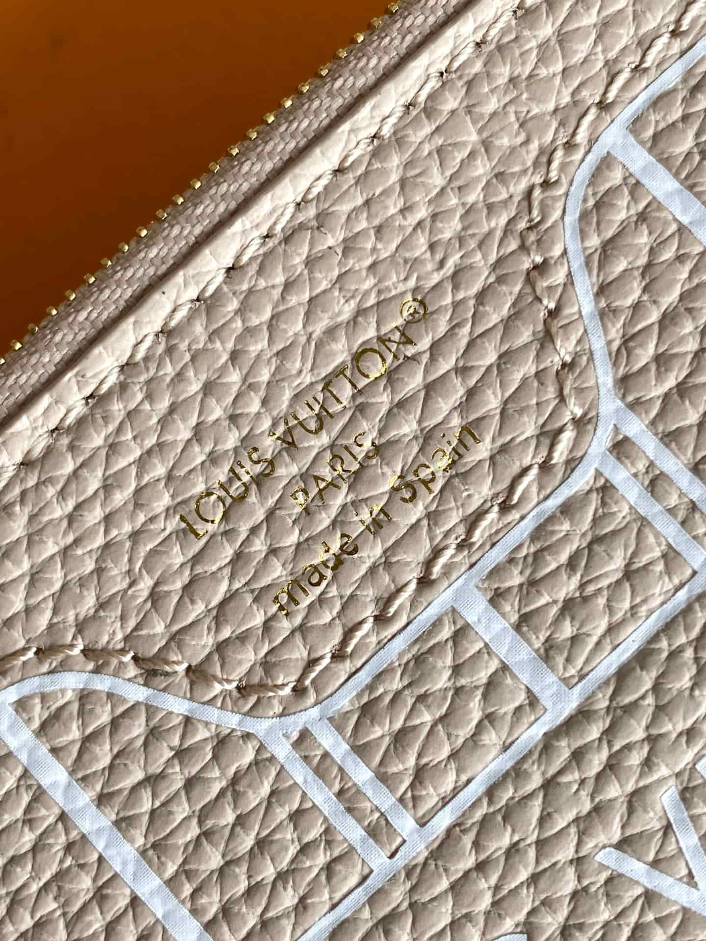 Louis Vuitton Neverfull Bandoulière Inside Out BB Monogram/Limestone Coated canvas M25657 High
