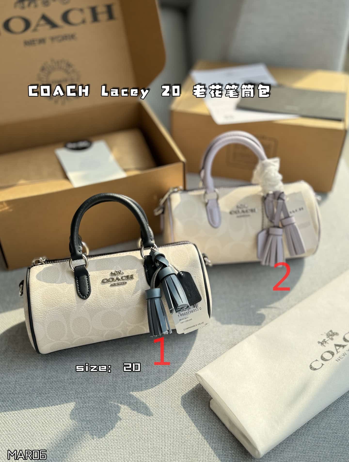 Coach Lacey Crossbody Bag In Signature Canvas