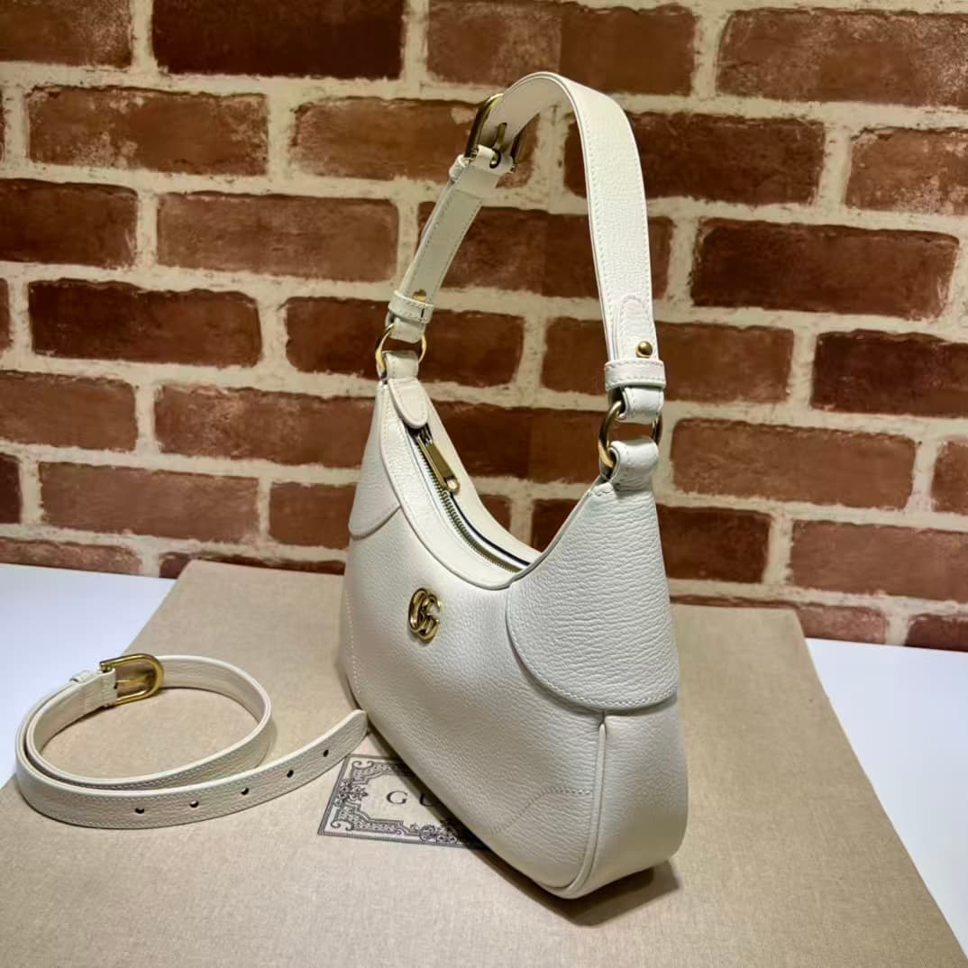 Aphrodite small shoulder bag 731817 Leather White High
