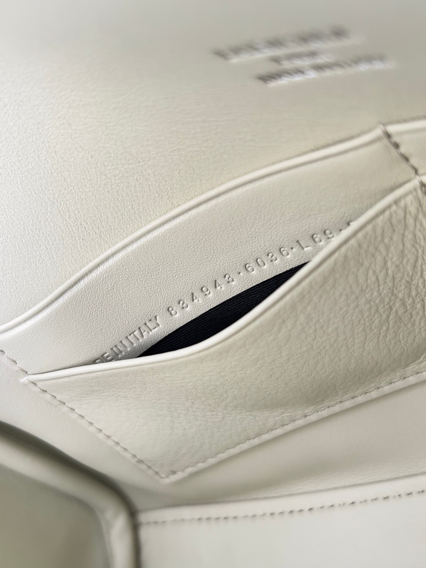 Balenciaga Bel Air Small Clutch On Strap smooth leather High
