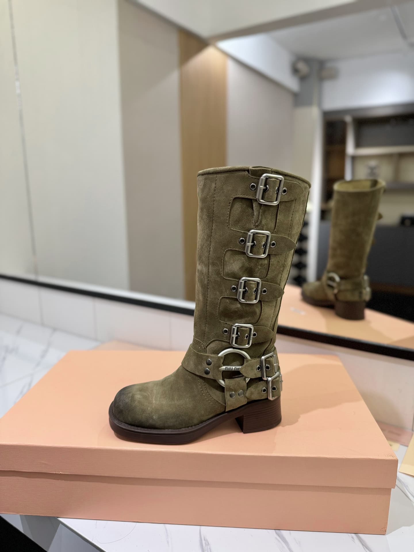 Miu Miu Boots Shoes Women