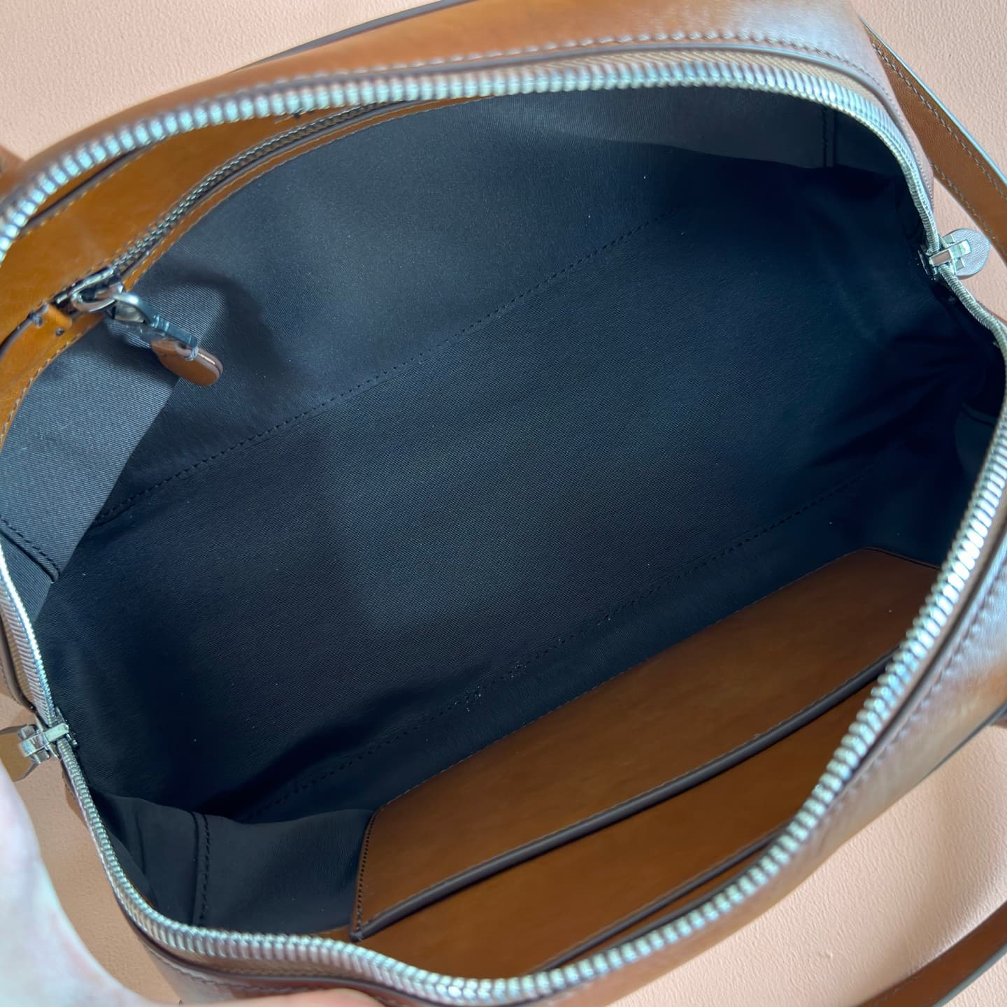 Miu Miu Vivant nappa leather bag Caramel 5bb199 TOP