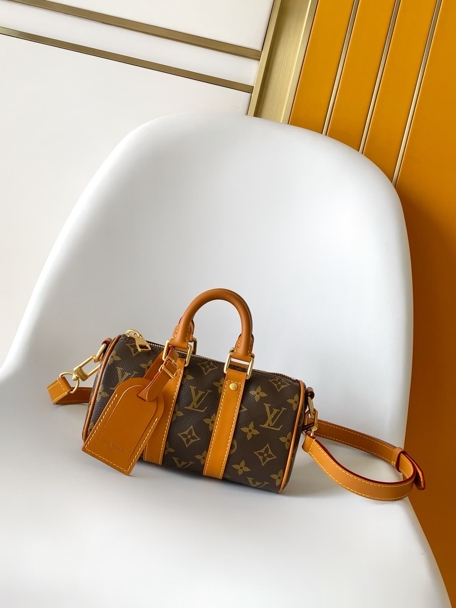 Louis Vuitton Nano Keepall Monogram Archive coated canvas M2A427 High