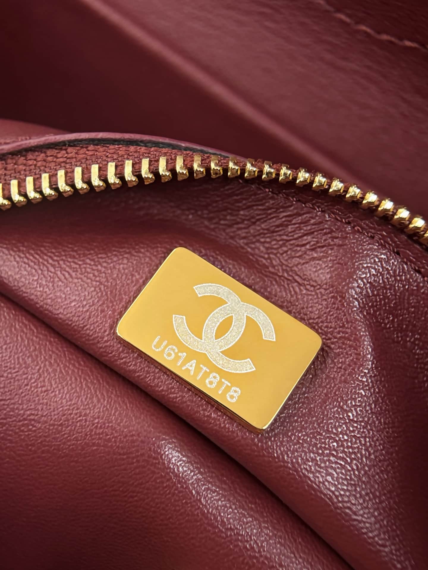 CHANEL Mini flap bag Grained Calfskin&Gold-tone metal Beige AS6573 A