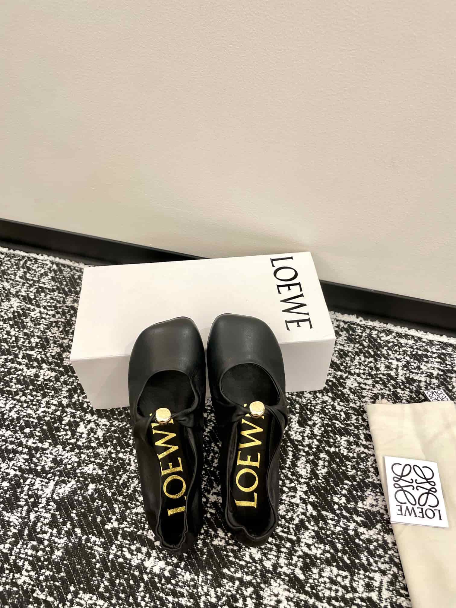 LOEWE Pebble Ballet Flats shoes Women