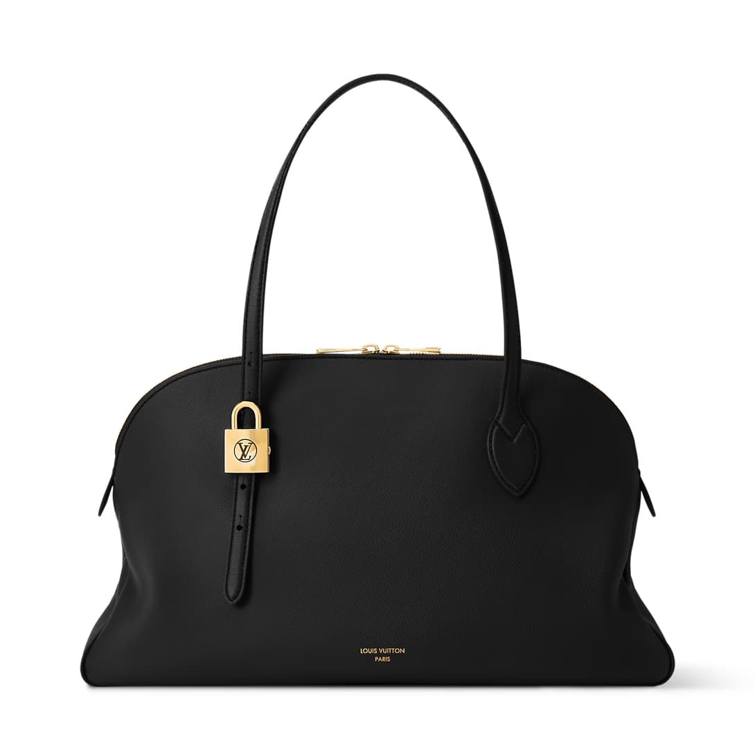 Louis Vuitton Low Key Duffle Tote Black Calf leather M26257 TOP