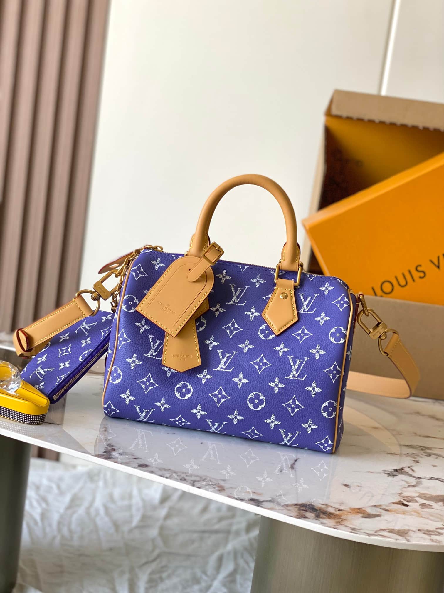 Louis Vuitton Speedy P9 Bandoulière 25 Amethyst Purple Calf leather M11562 TOP