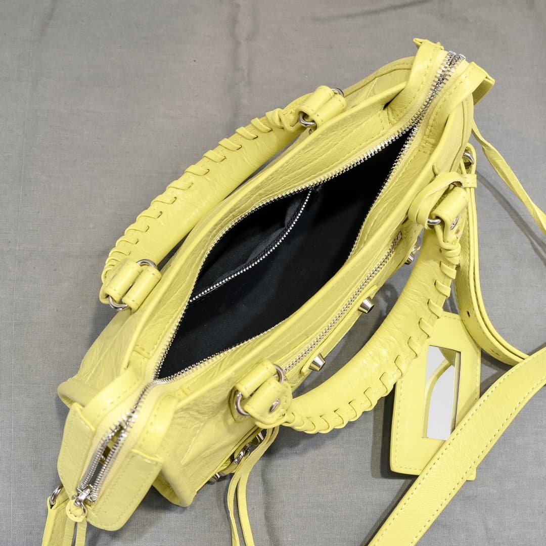 WOMEN'S LE CITY MINI BAG Lambskin & Silver Metal High