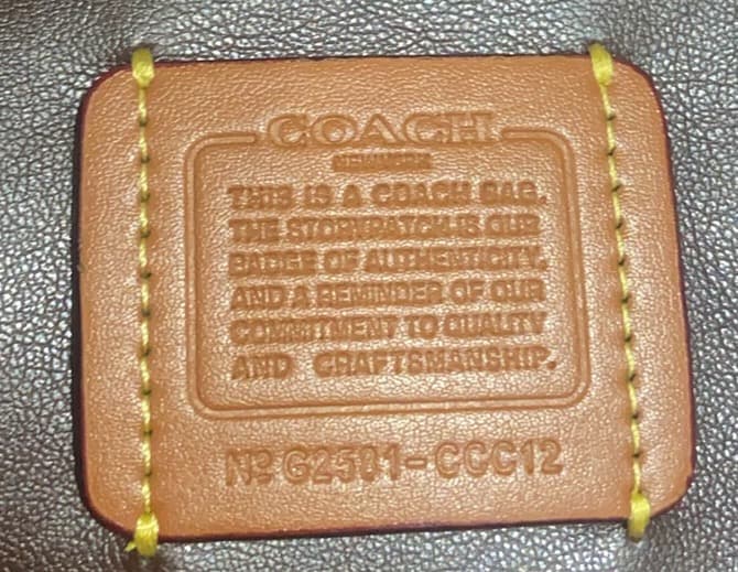 COACH Tabby Top Handle Bag With Quilting Coffee High