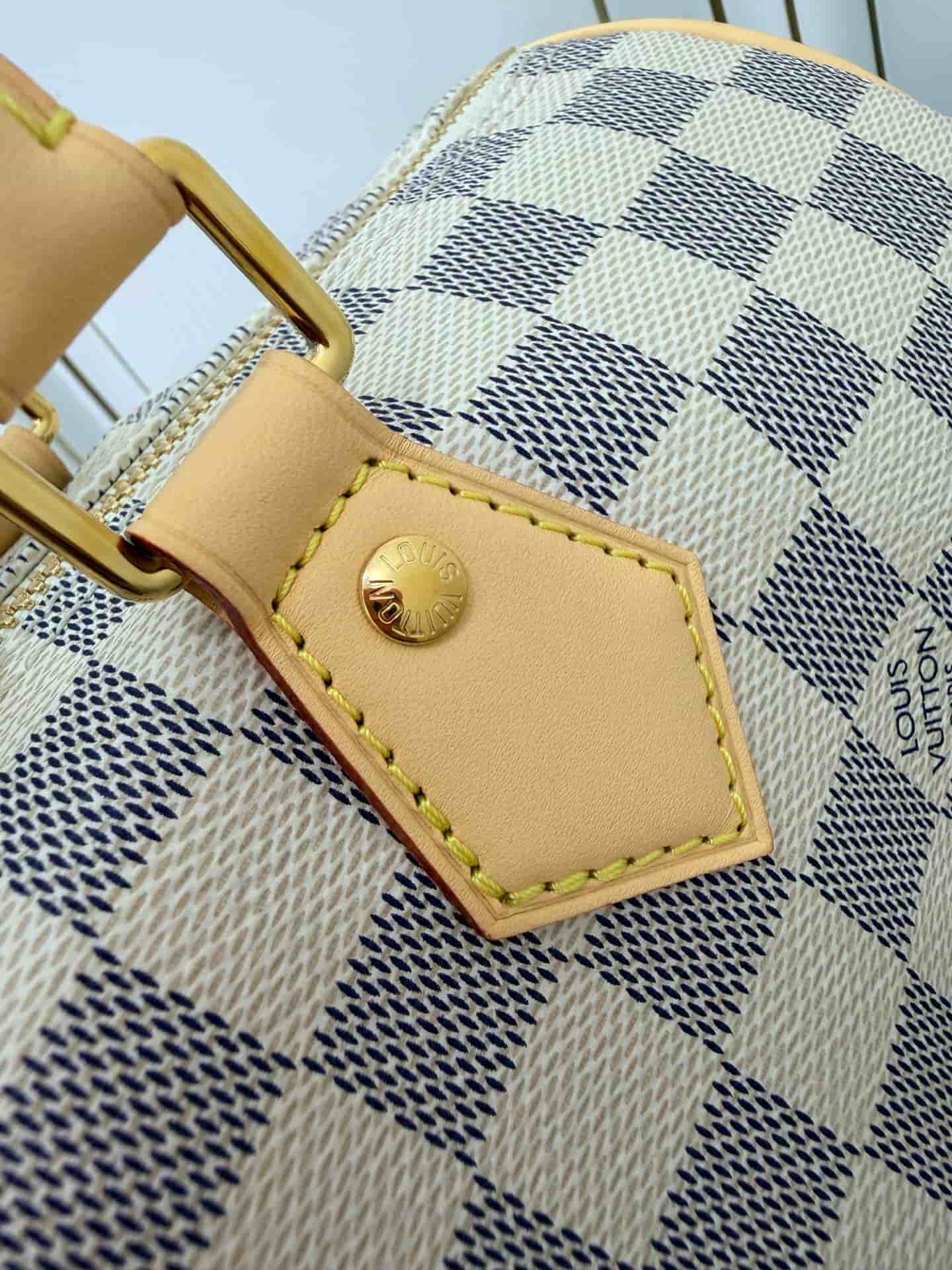 Louis Vuitton Speedy 30 Soft Damier Azur/Bleu Olympe Coated canvas N40908 TOP