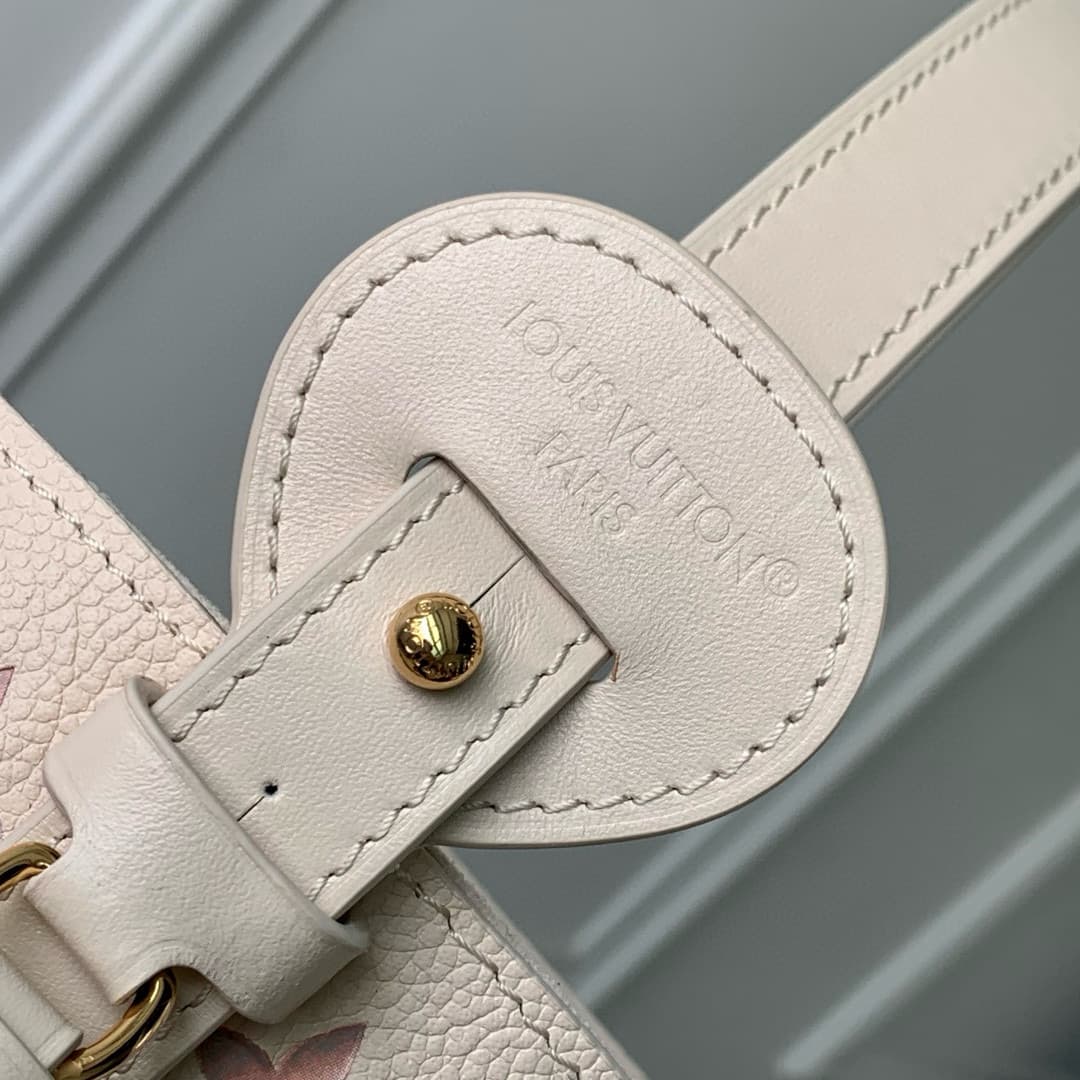 Louis Vuitton All In BB Embossed grained cowhide leather M25673 Dream Cream High
