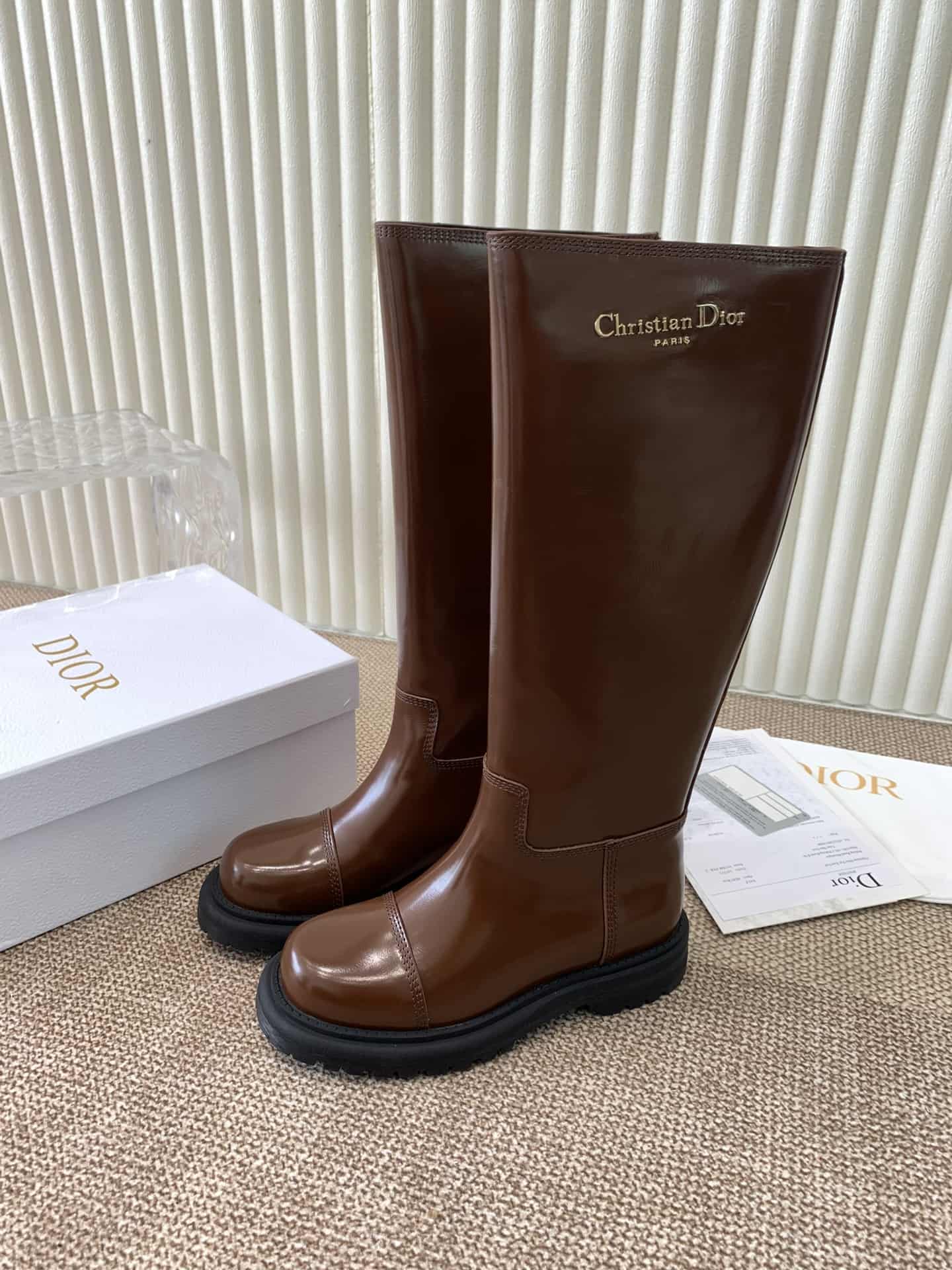 Dior Leather Boots Shoes Women