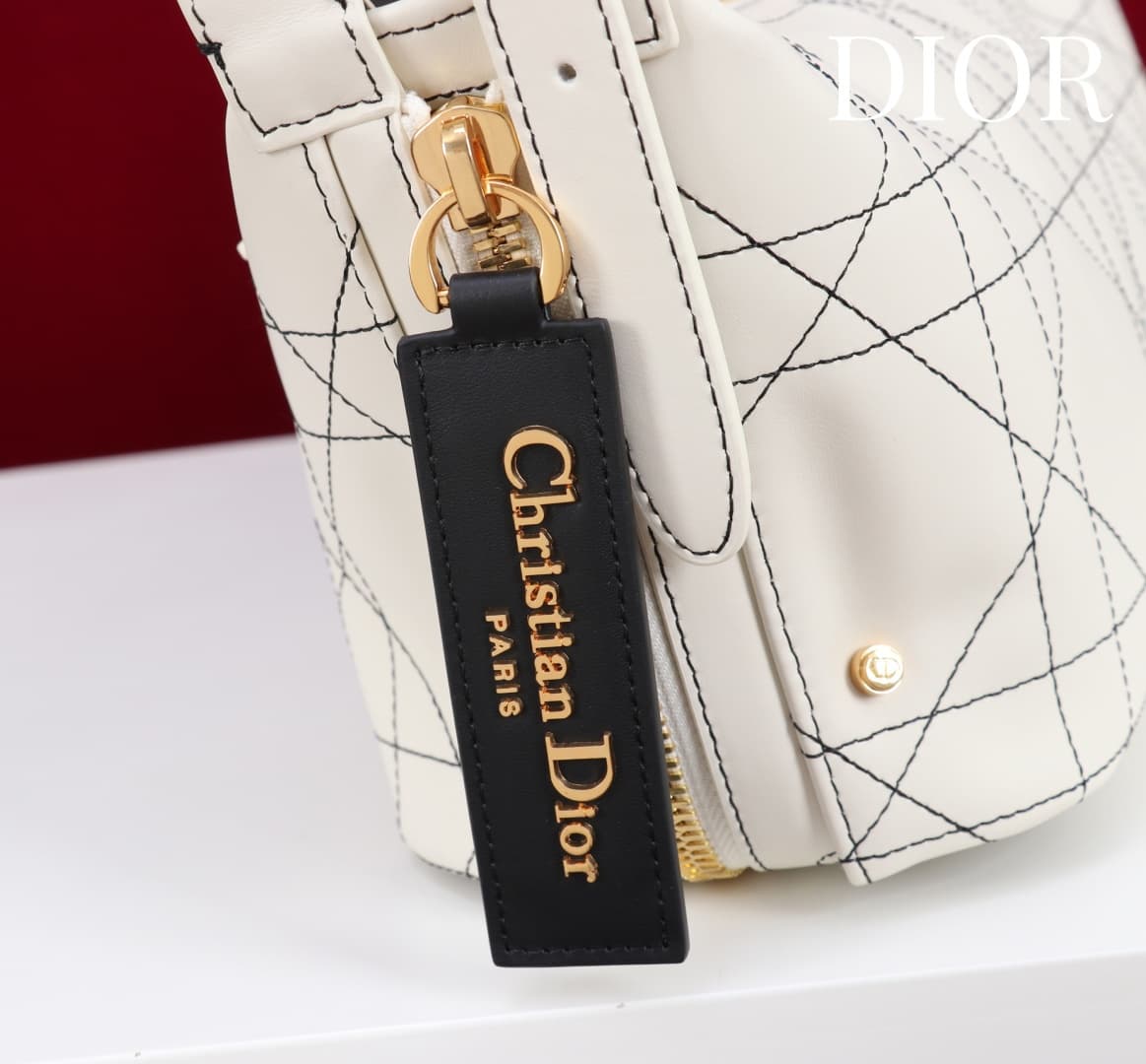 Small D-Journey Bag in Smooth Calfskin High
