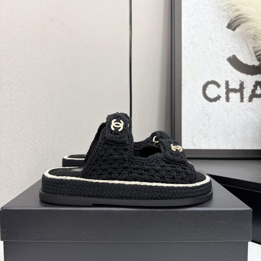 Chanel Sandro Suede Sandal Shoes Women