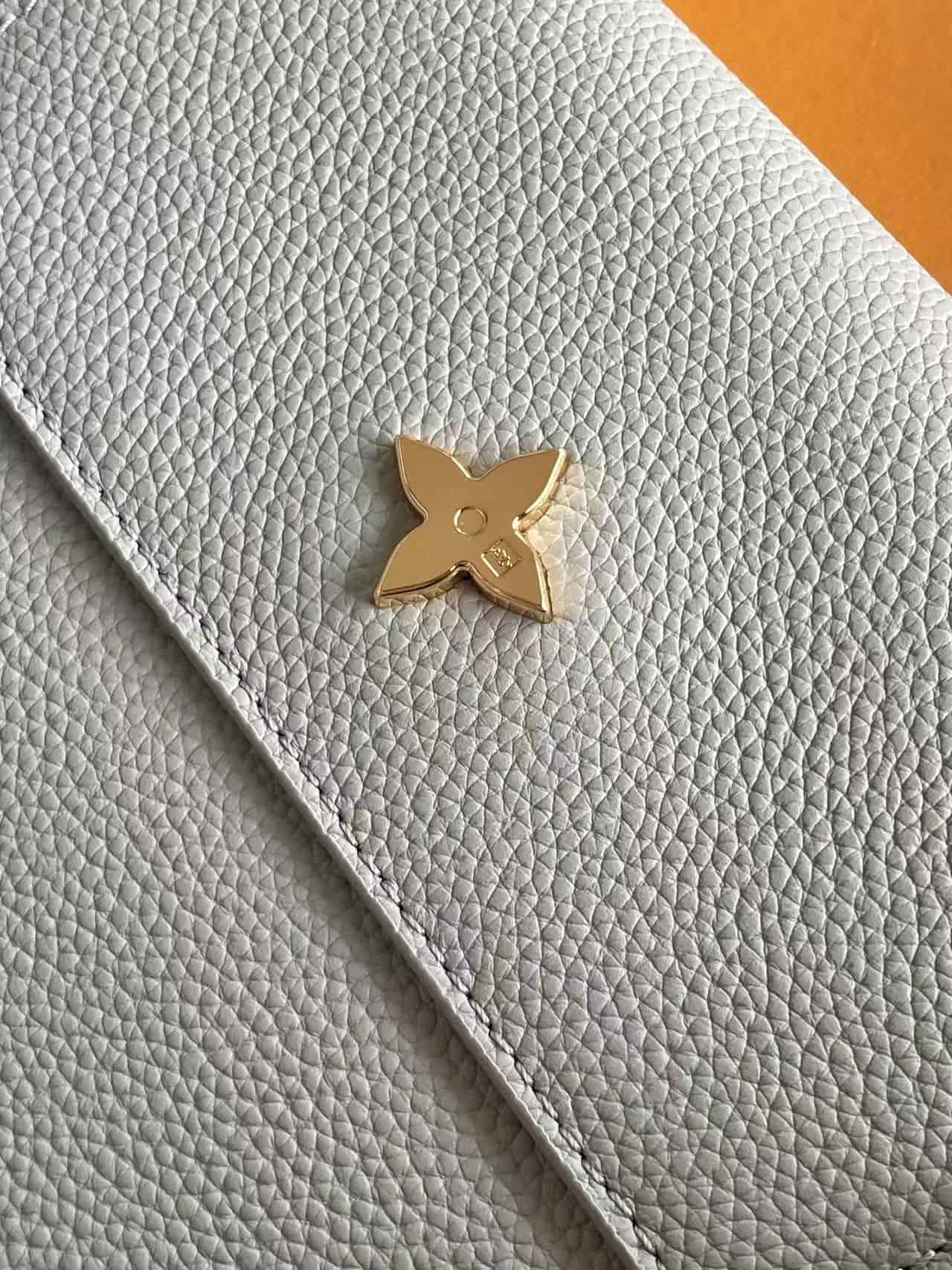 Louis Vuitton Capucines Souple Grain Taurillon Leather Light Grey M26268 TOP