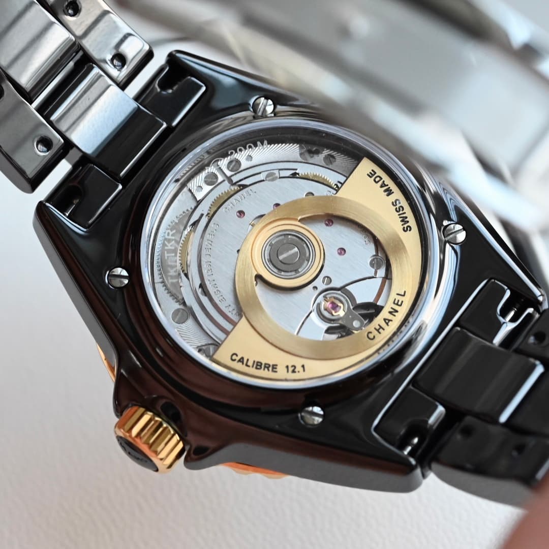 Chanel J12 Watch TOP Caliber 12.1- Black Ceramic