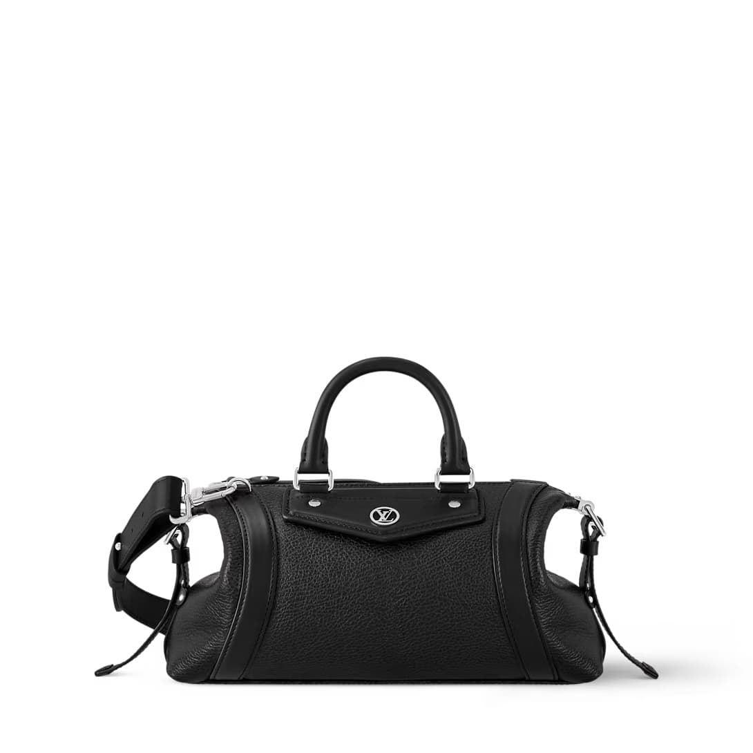 Louis Vuitton LV Biker PM Black Lambskin leather M14514 TOP