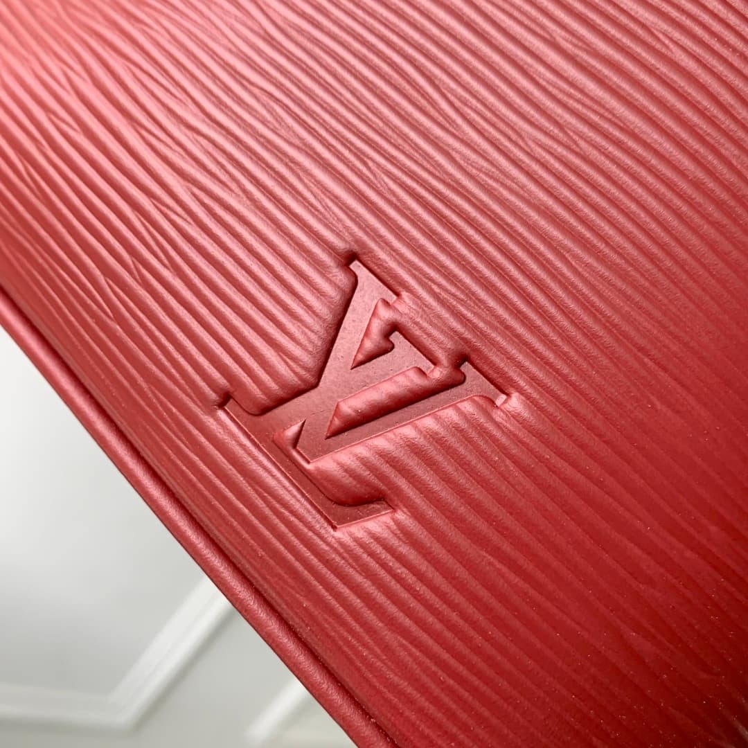 Louis Vuitton Nice BB Epi grained leather Monogram M25856 Monogram Red High