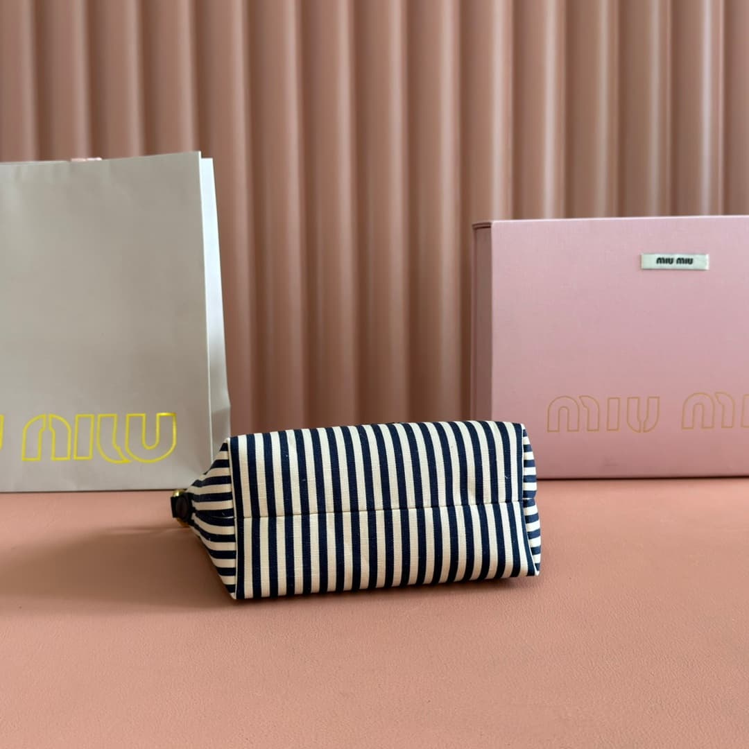 Miu Miu Jacquard Striped Pouch 5NE841 High