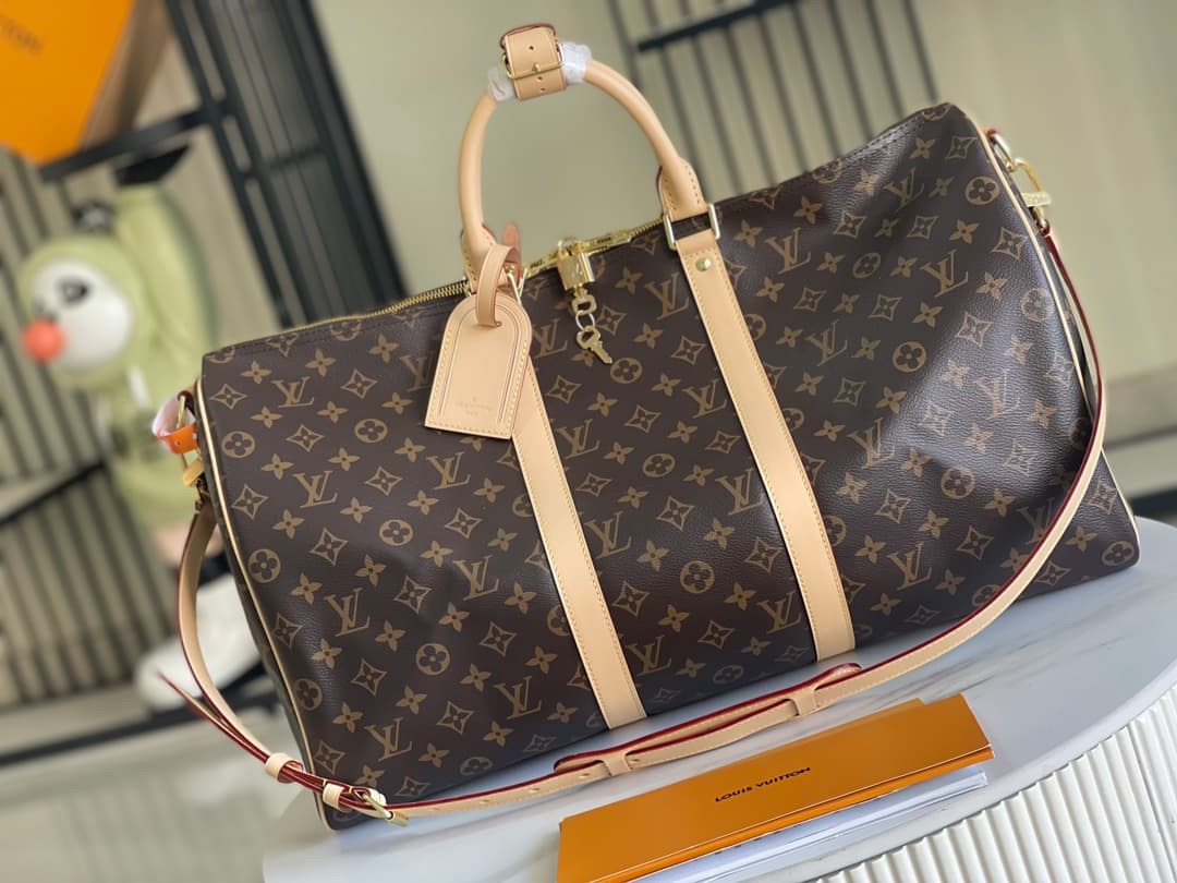 Louis Vuitton Keepall Bandoulière 50 Coated Canvas M41416 TOP