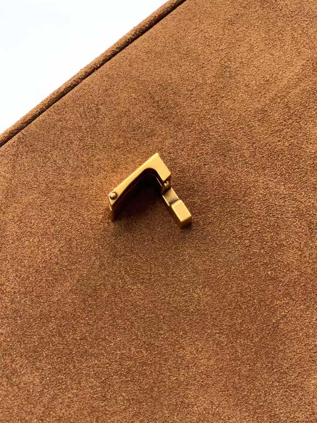 SAINT LAURENT SOLFERINO LARGE IN SUEDE High