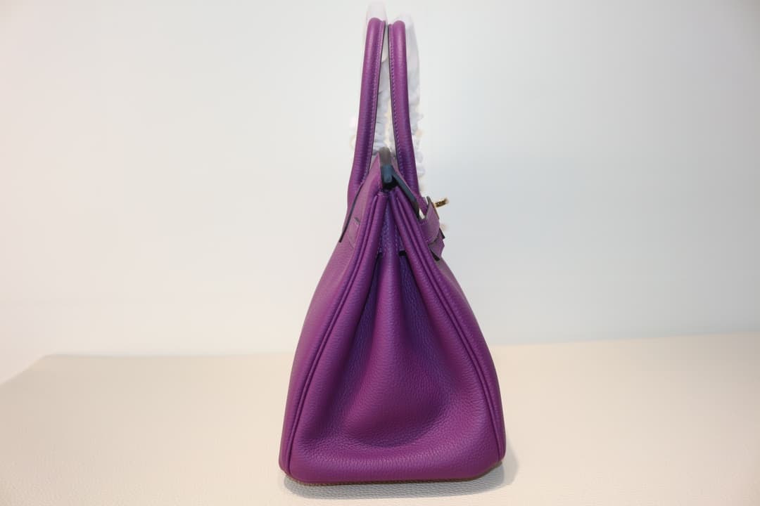Hermes Birkin 25/30/35cm Bag Togo Leather In Anemone WAX High