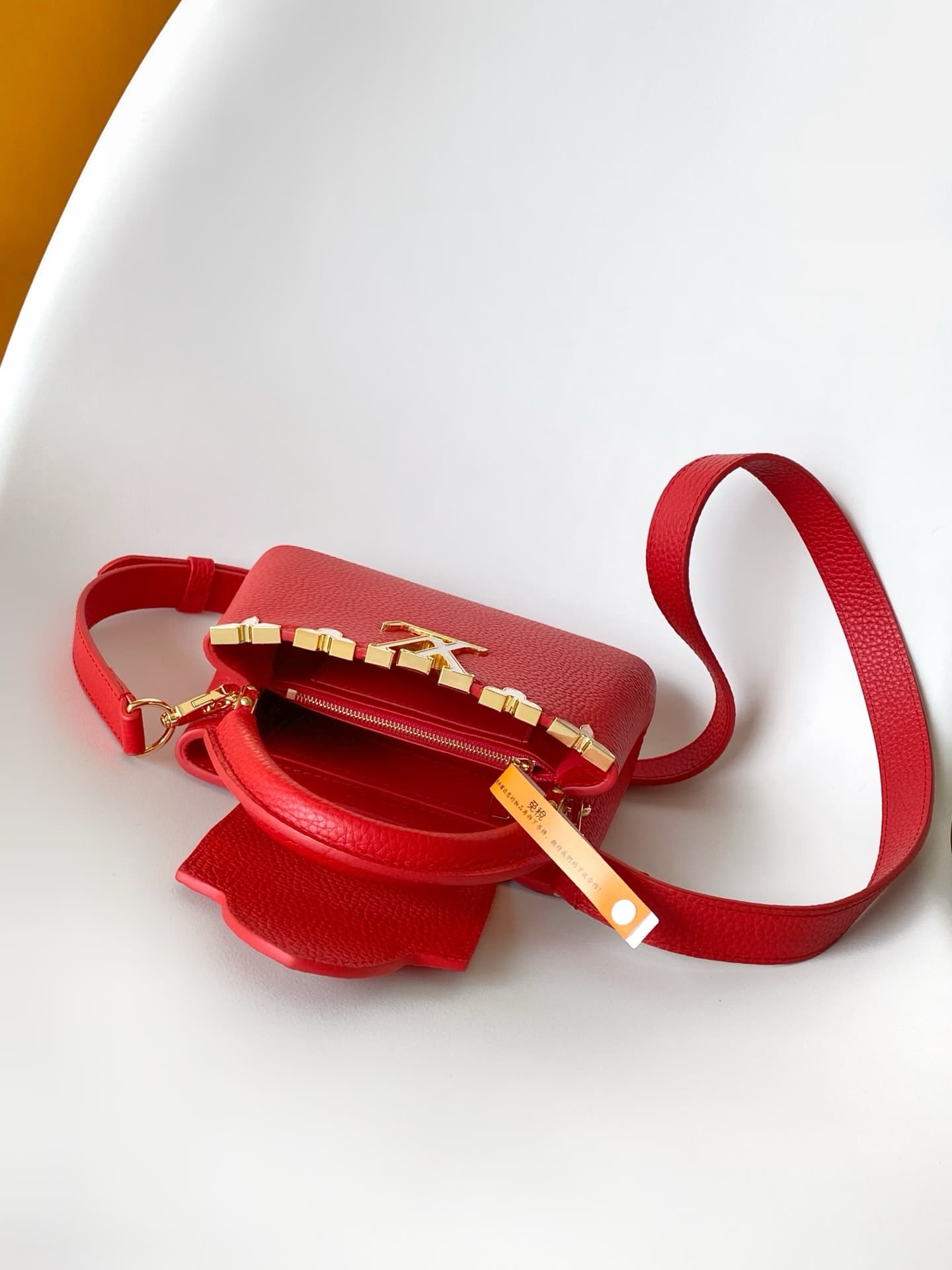 Louis Vuitton Capucines Mini Lipstick Red Taurillon leather M28999 TOP