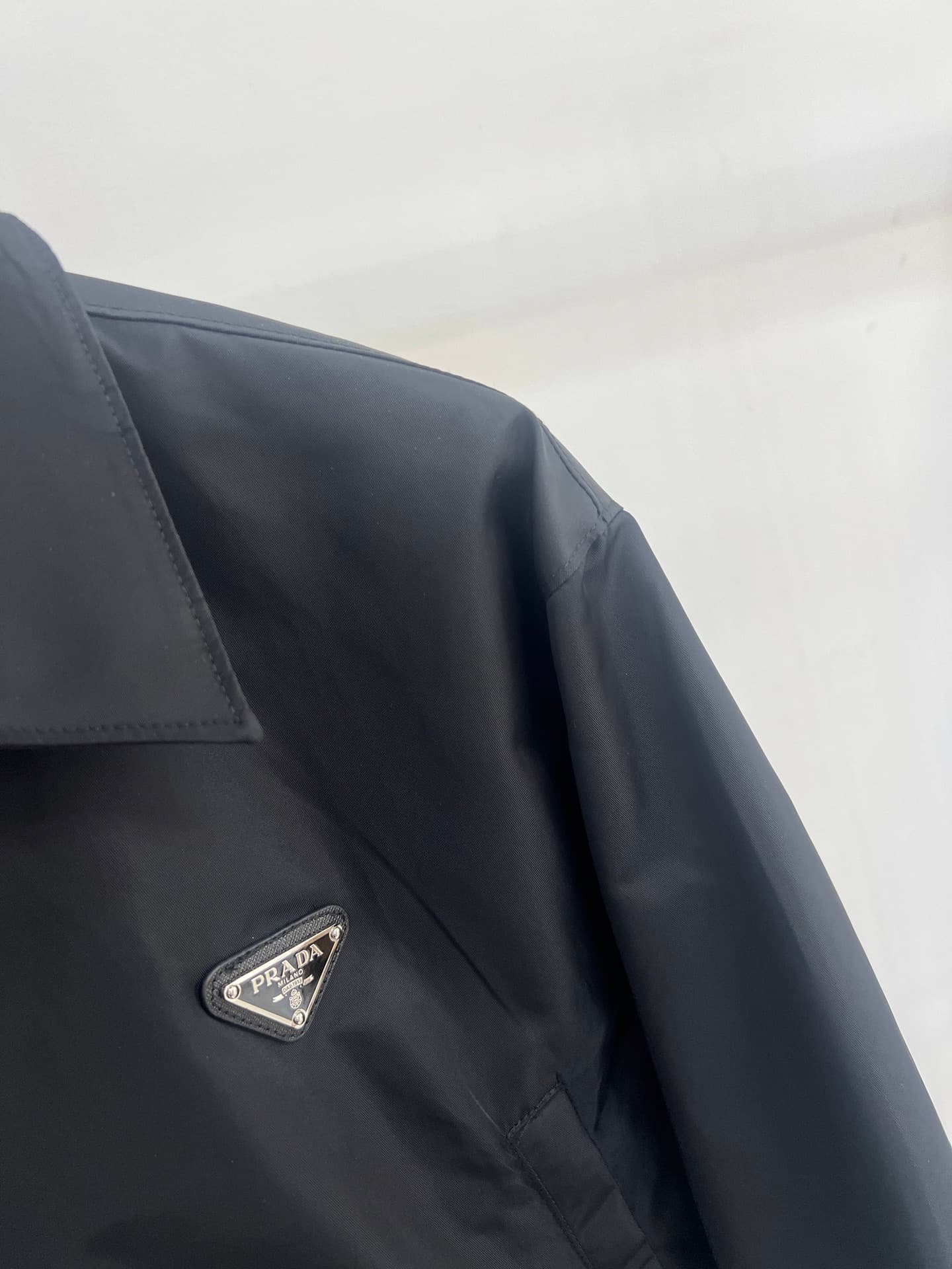 Prada Black Re-Nylon Blouson Jacket