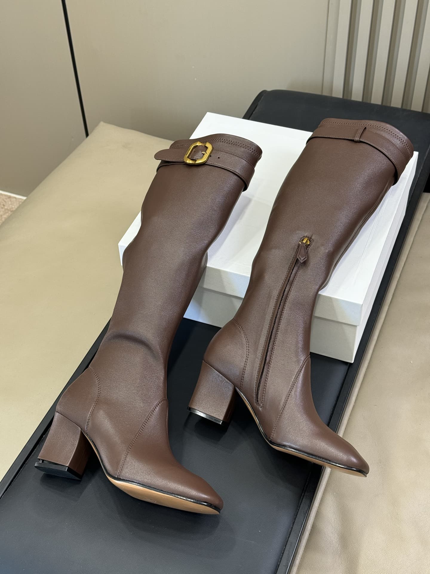 Miu Miu Nappa Leather Boots Shoes Women