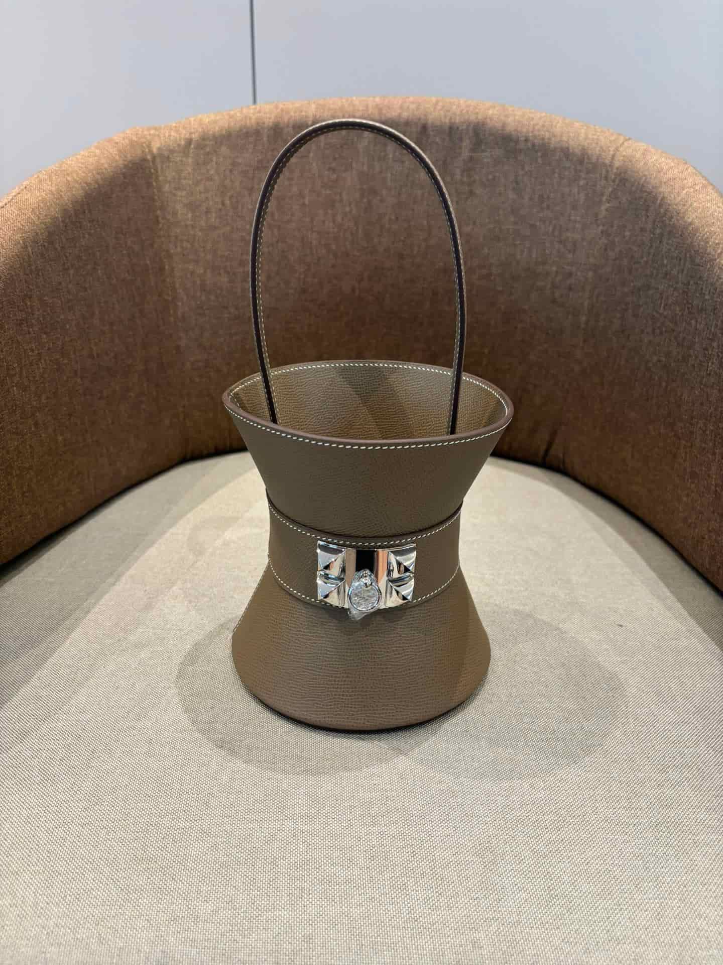 Hermes Mini Medor Bag in Epsom Calfskin WAX High