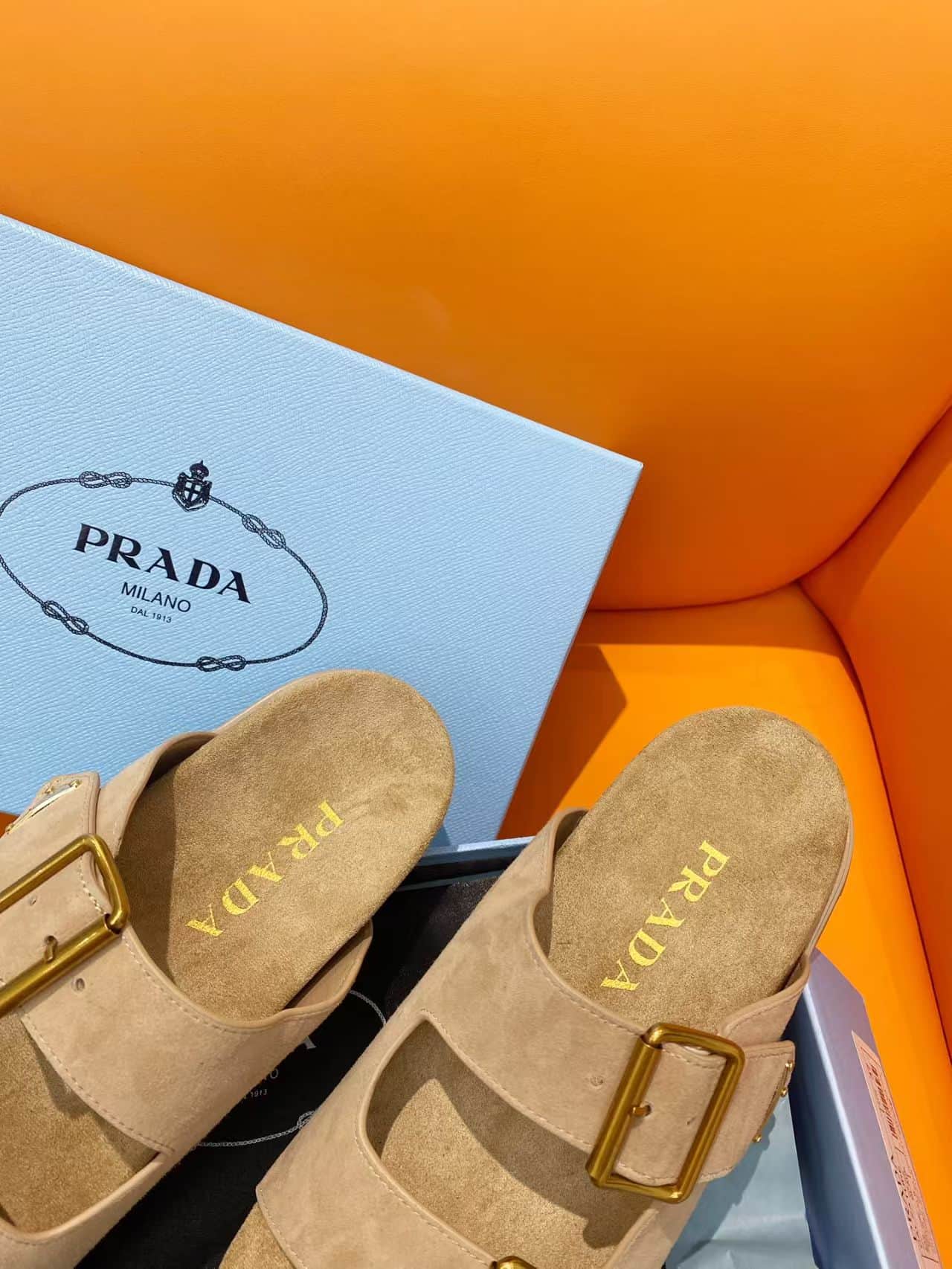 Prada Women's Strap Slides