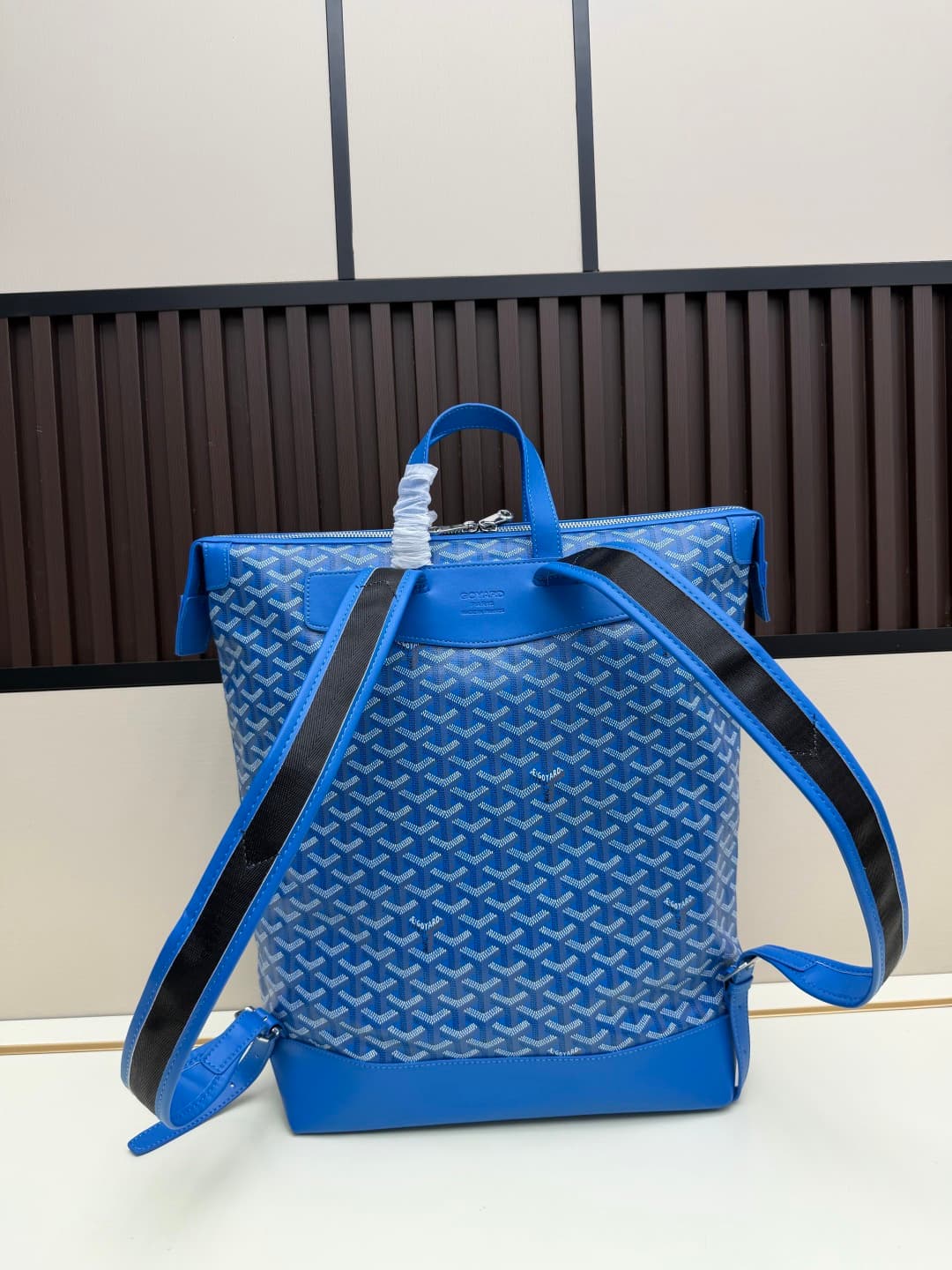 Goyard Cisalpin Backpack Goyardine Canvas & Chevroches Calfskin Mid