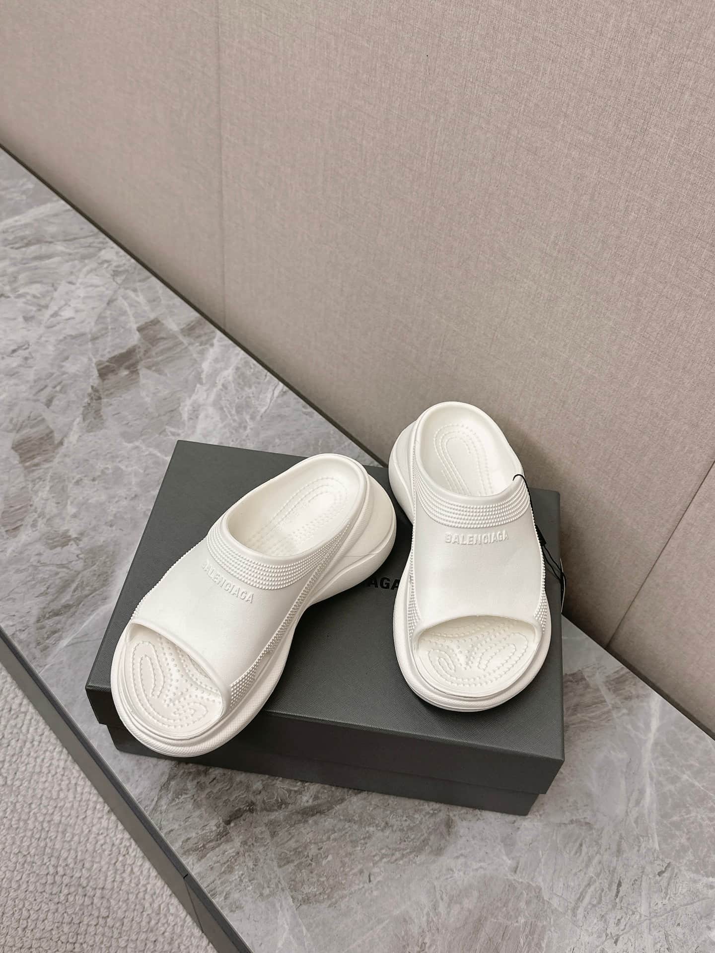 Balenciaga Pool Crocs Slide Sandal Shoes Women
