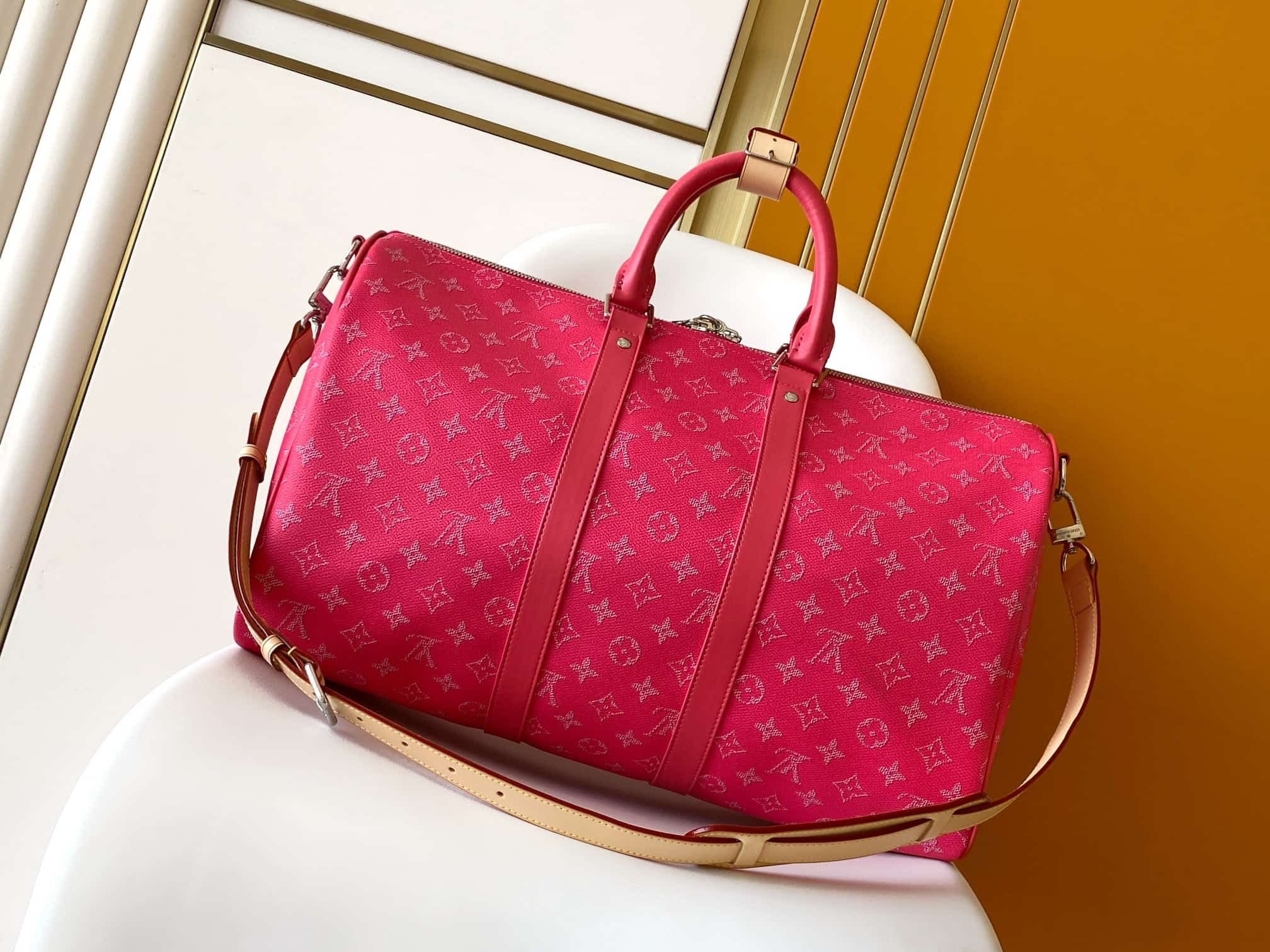 Louis Vuitton Keepall Bandoulière 45 Monogram Heritage canvas M26868 High
