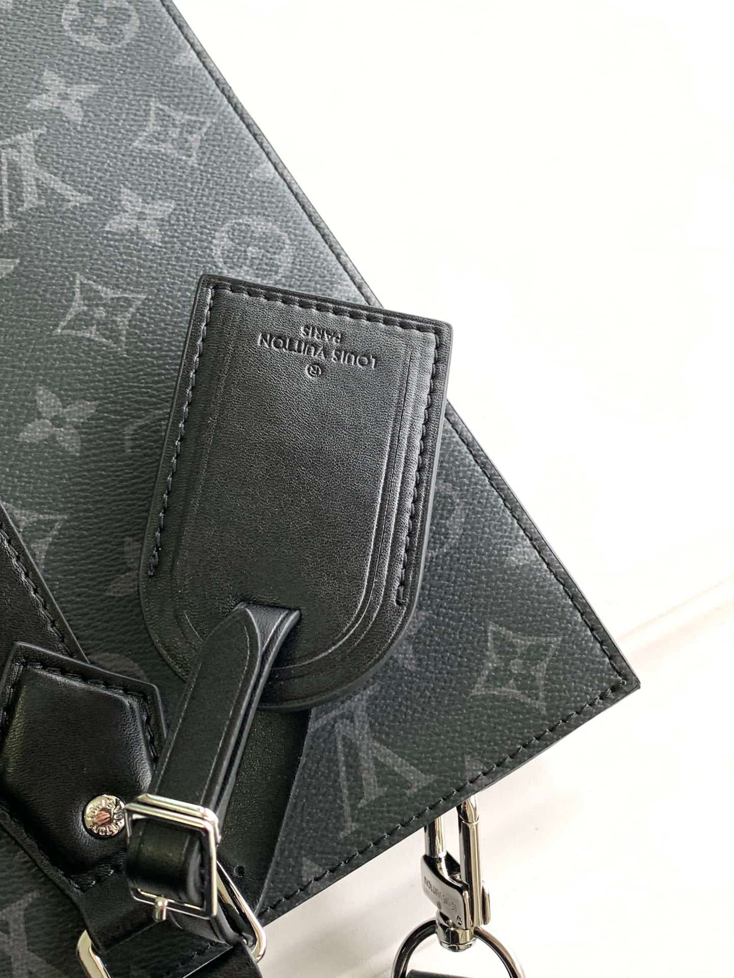 Louis Vuitton Sac Plat Monogram Eclipse coated canvas M46452 High