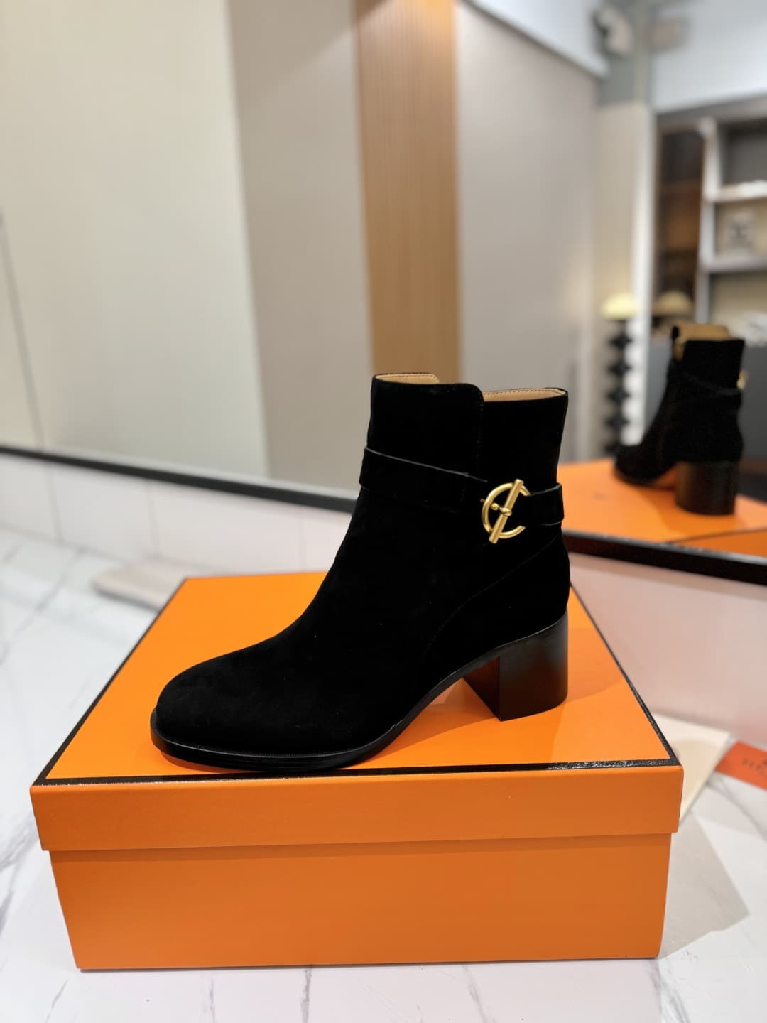 Hermes Jill 60 ankle boots Shoes Women