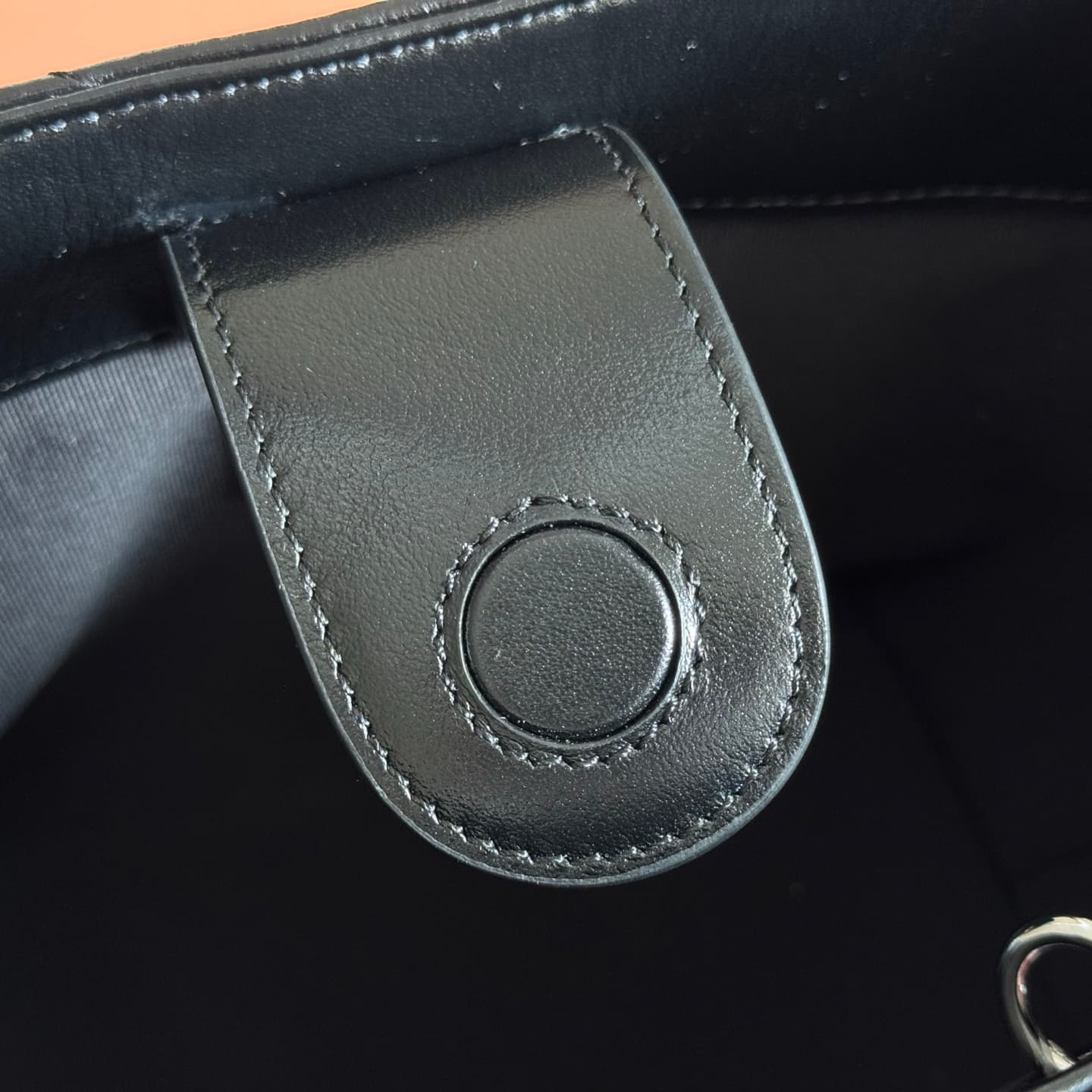 Gucci GG Marmont Small tote bag black leather ‎855391 High