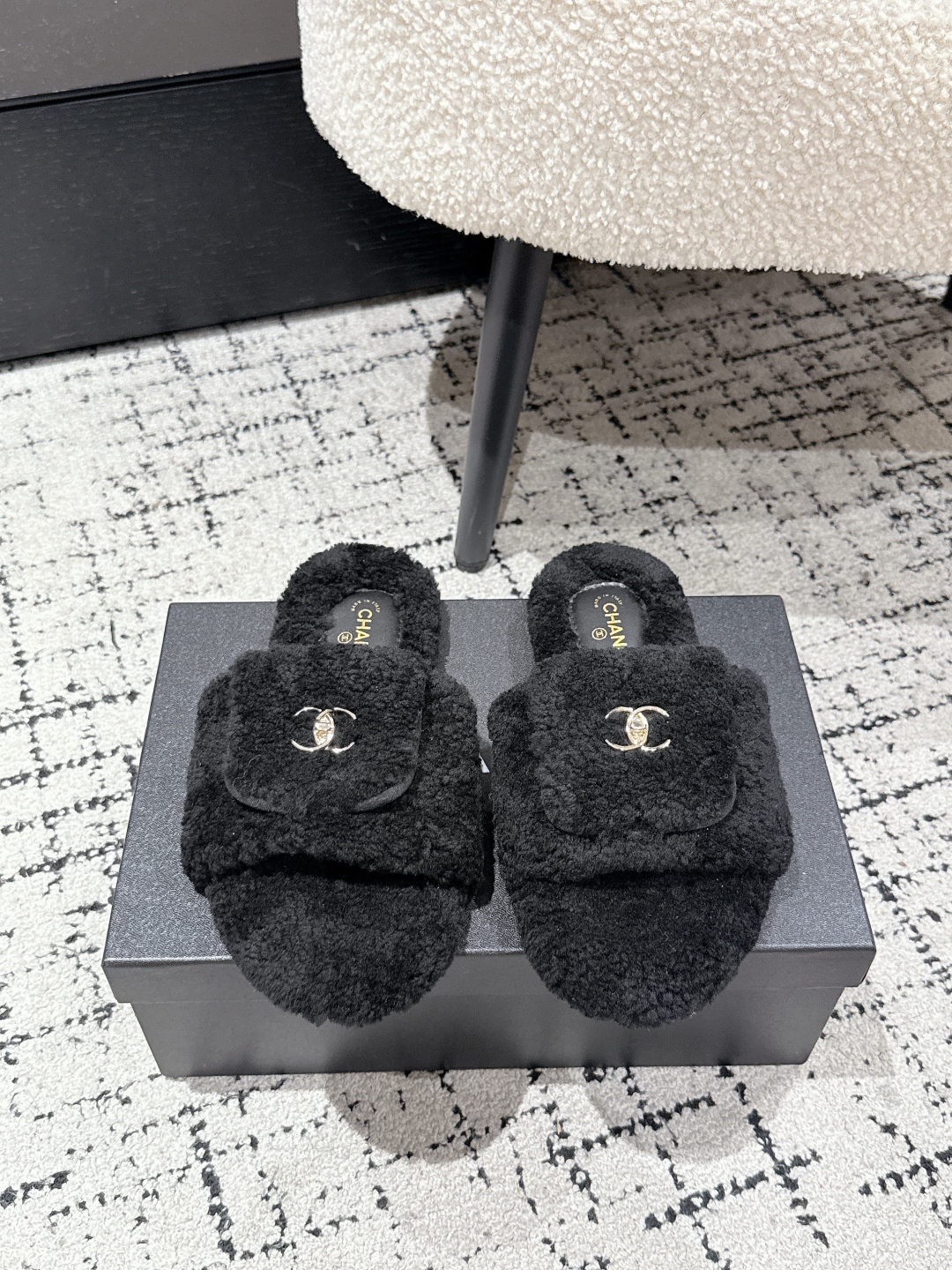 Chanel slide sandals Women