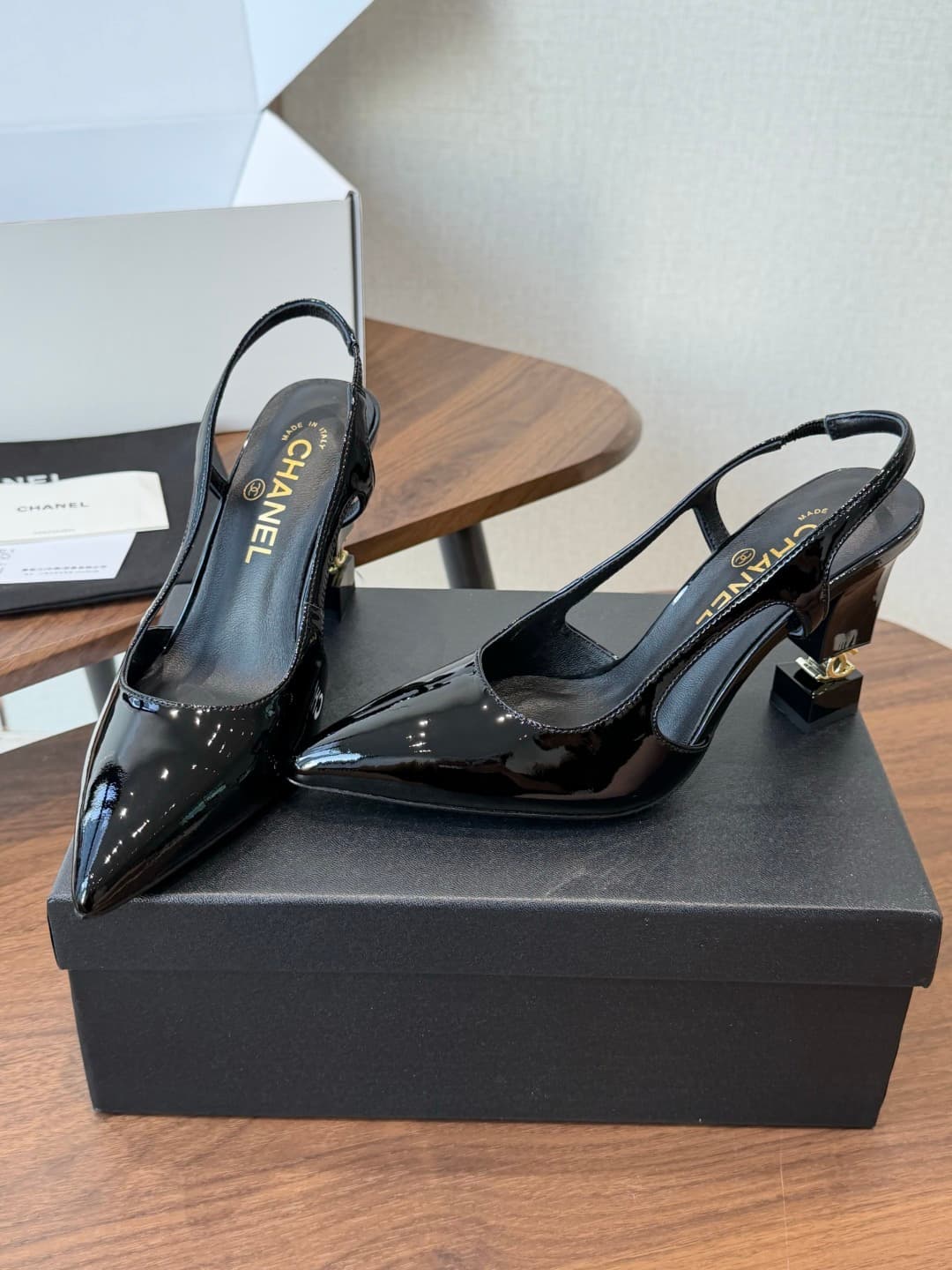 Chanel Slingback Pump Shoes Women