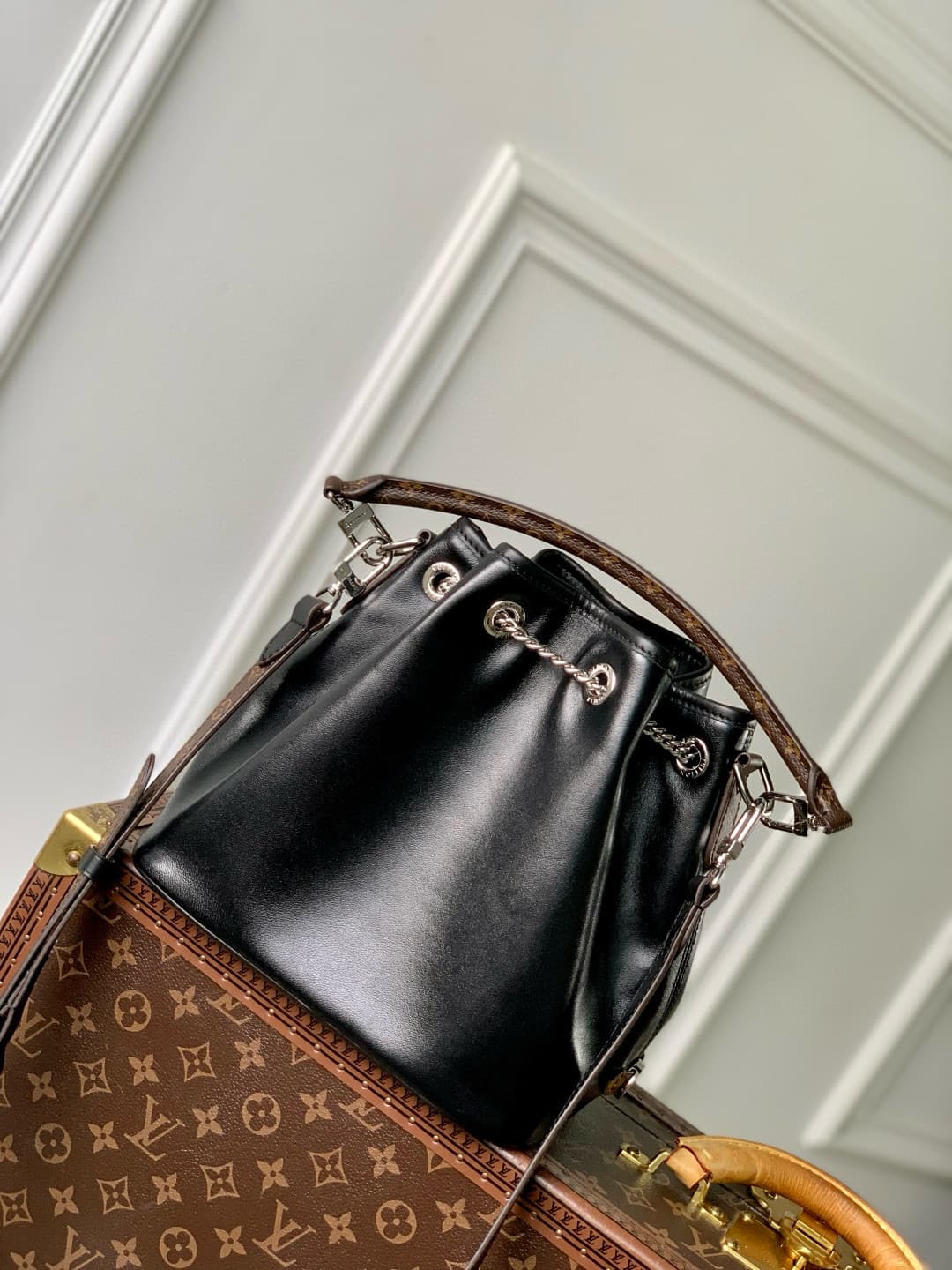 Louis Vuitton  No Way Vibe Black Lamb leather M14377 High