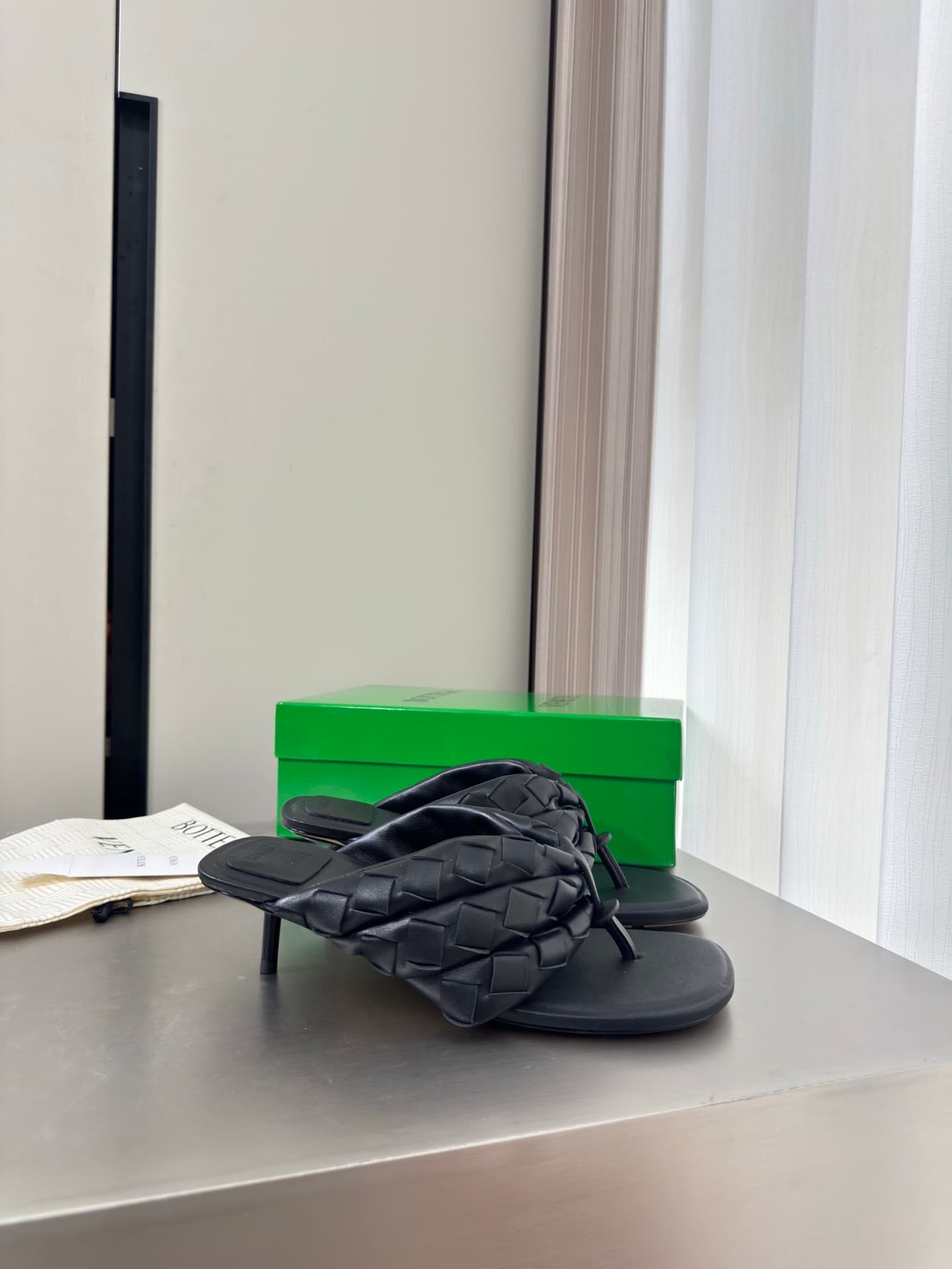 Bottega Veneta Lido Intrecciato Sandals