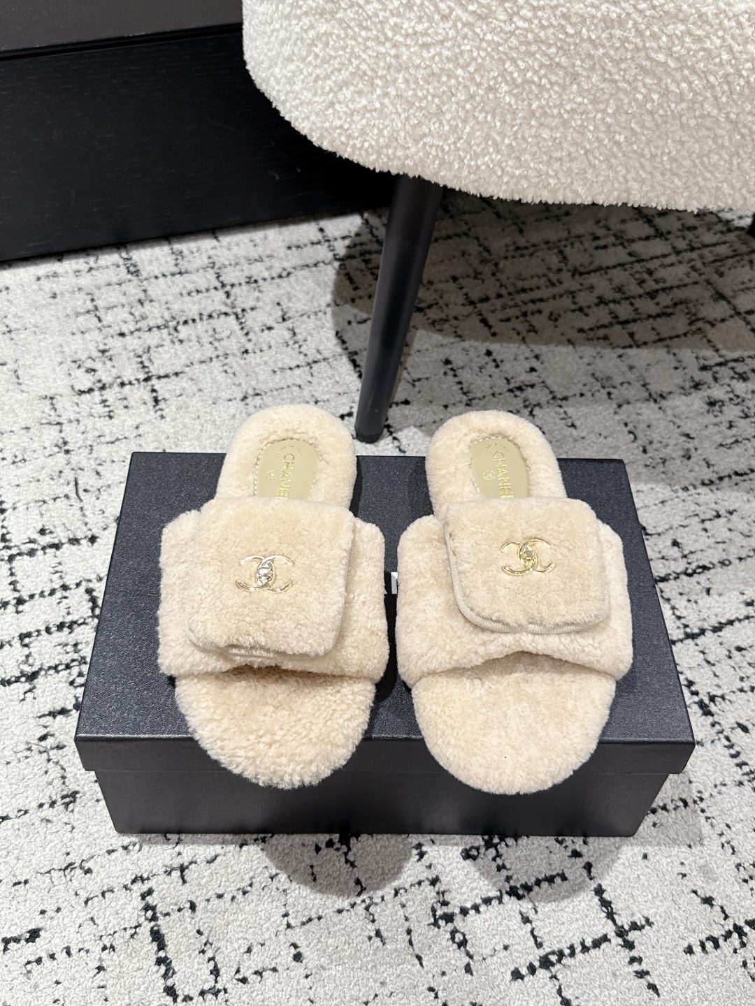 Chanel slide sandals Women