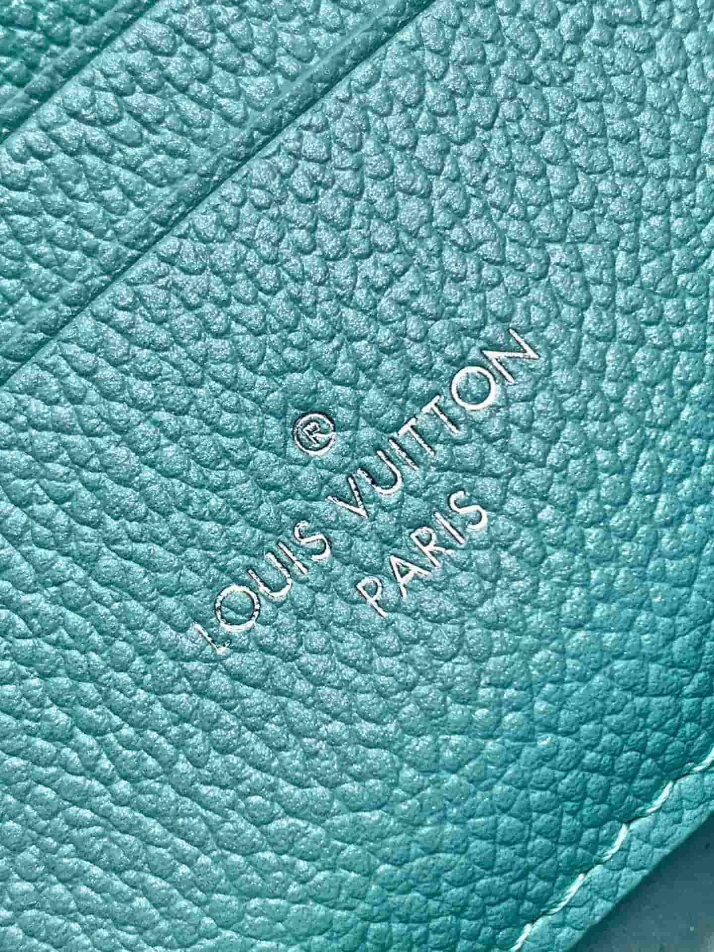 Louis Vuitton Nano Madeleine Azur Frost Supple grained cowhide leather M12211 High