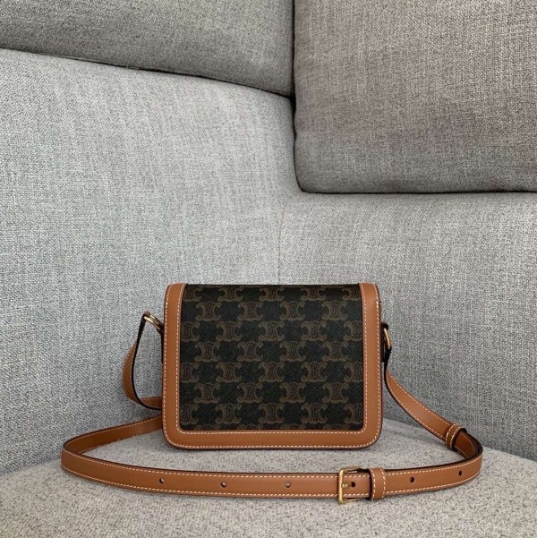 Celine Teen Triomphe Bag Triomphe Canvas High