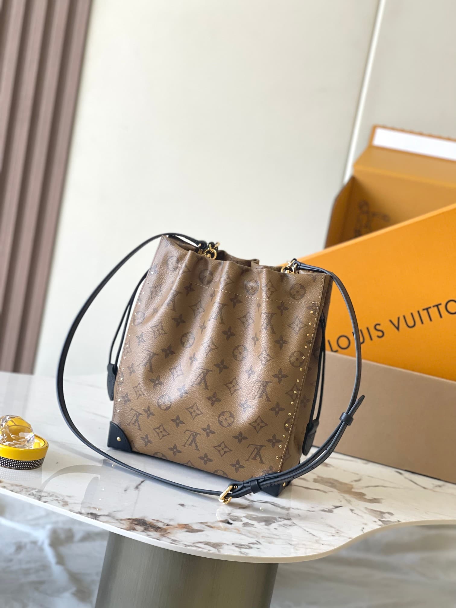 Louis Vuitton Noé Trunk PM Monogram Canvas M13324 Top