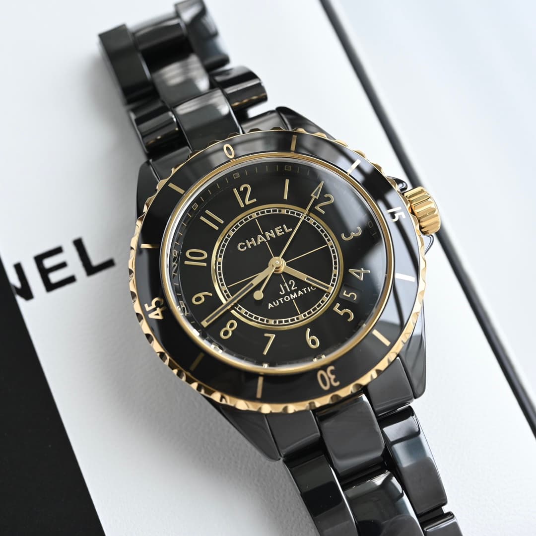 Chanel J12 Watch TOP Caliber 12.1- Black Ceramic