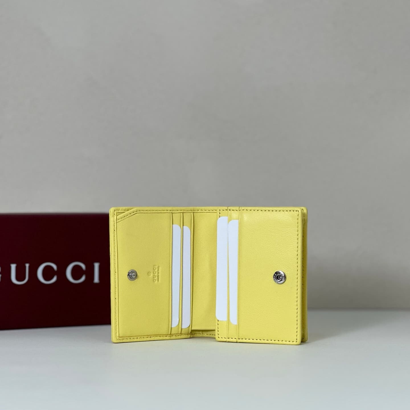 Gucci GG Marmont Small Wallet Yellow 466492 High
