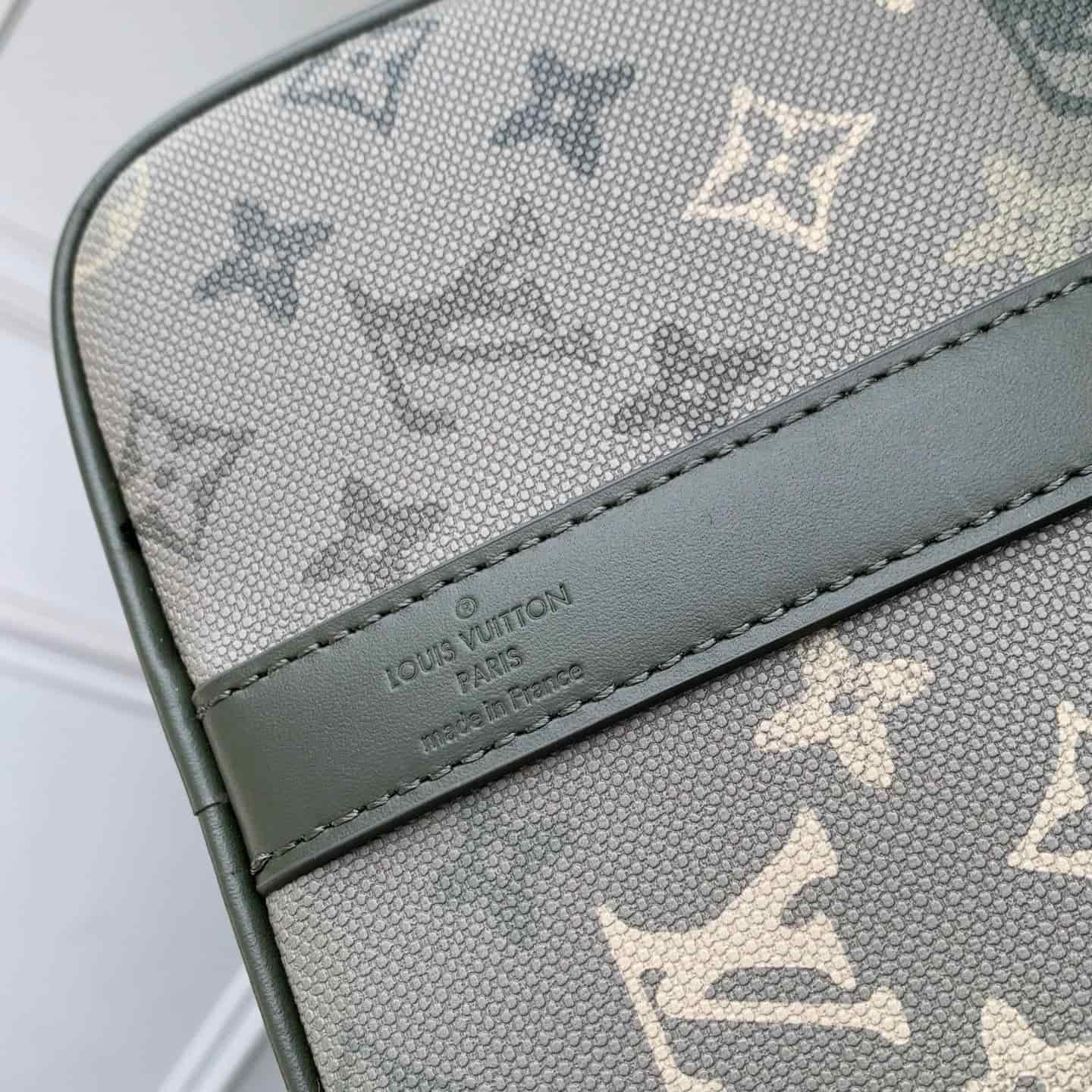 Louis Vuitton Keepall Bandoulière 35 Kahki Green Monogram Surplus coated canvas M27054 High