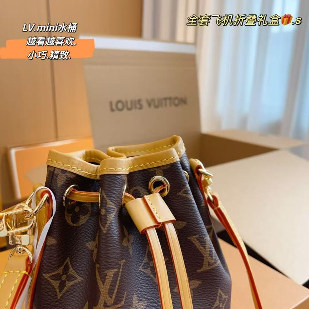 Louis Vuitton Nano Noe Bag Monogram M81266 High